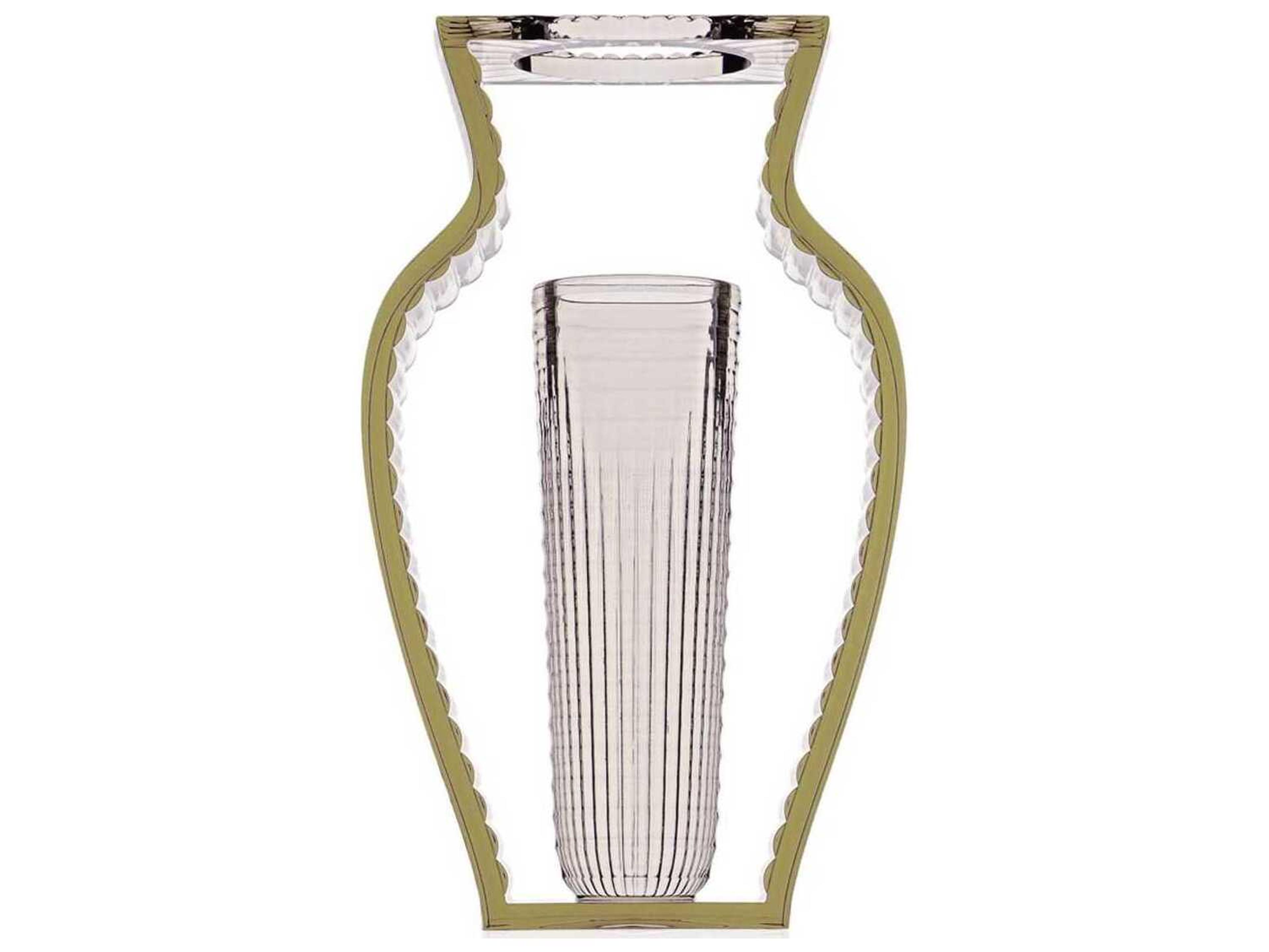 Kartell I-Shine Green Vase