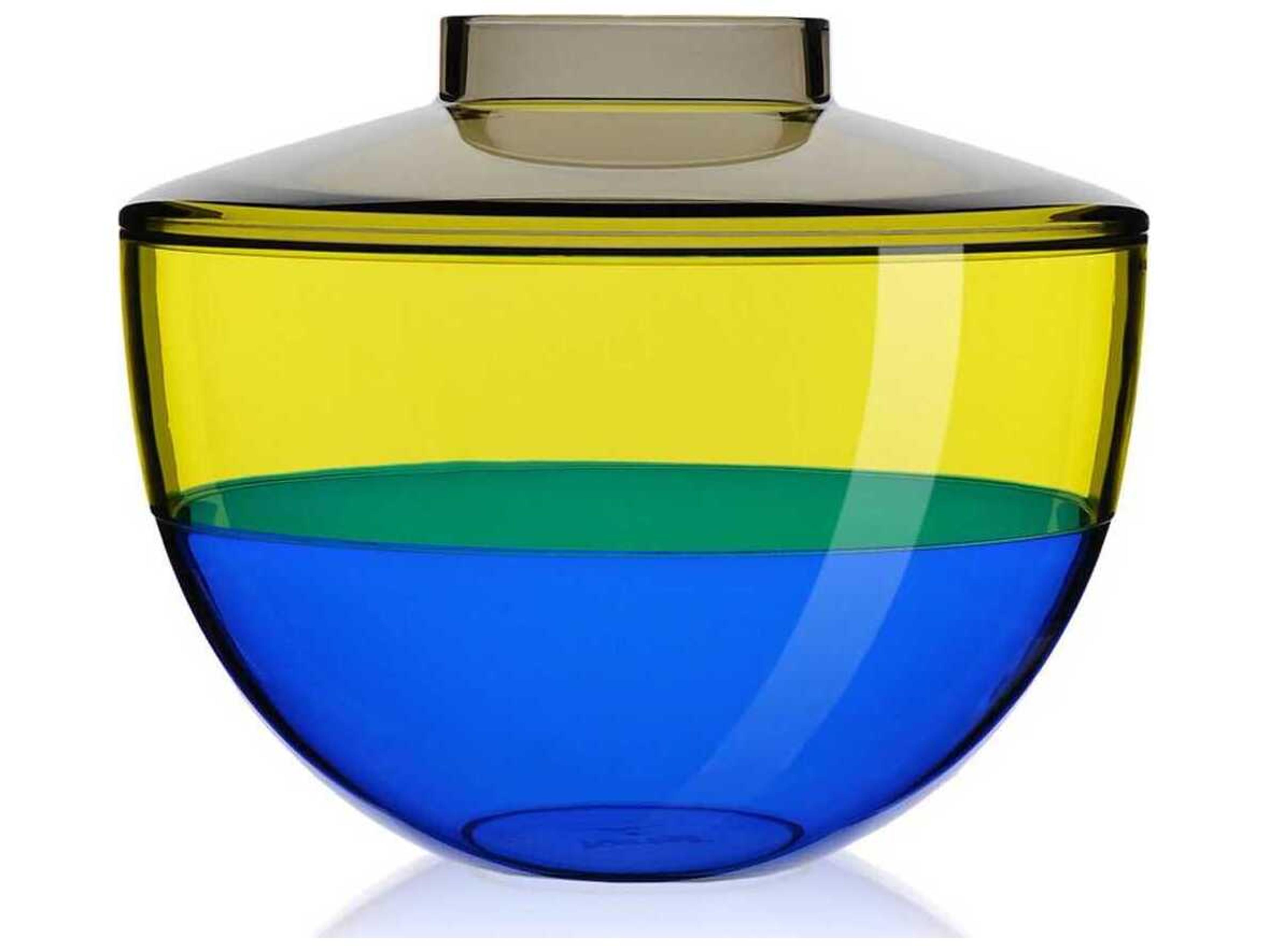 Kartell Shibuya Gray / Yellow / Blue Decorative Bowl