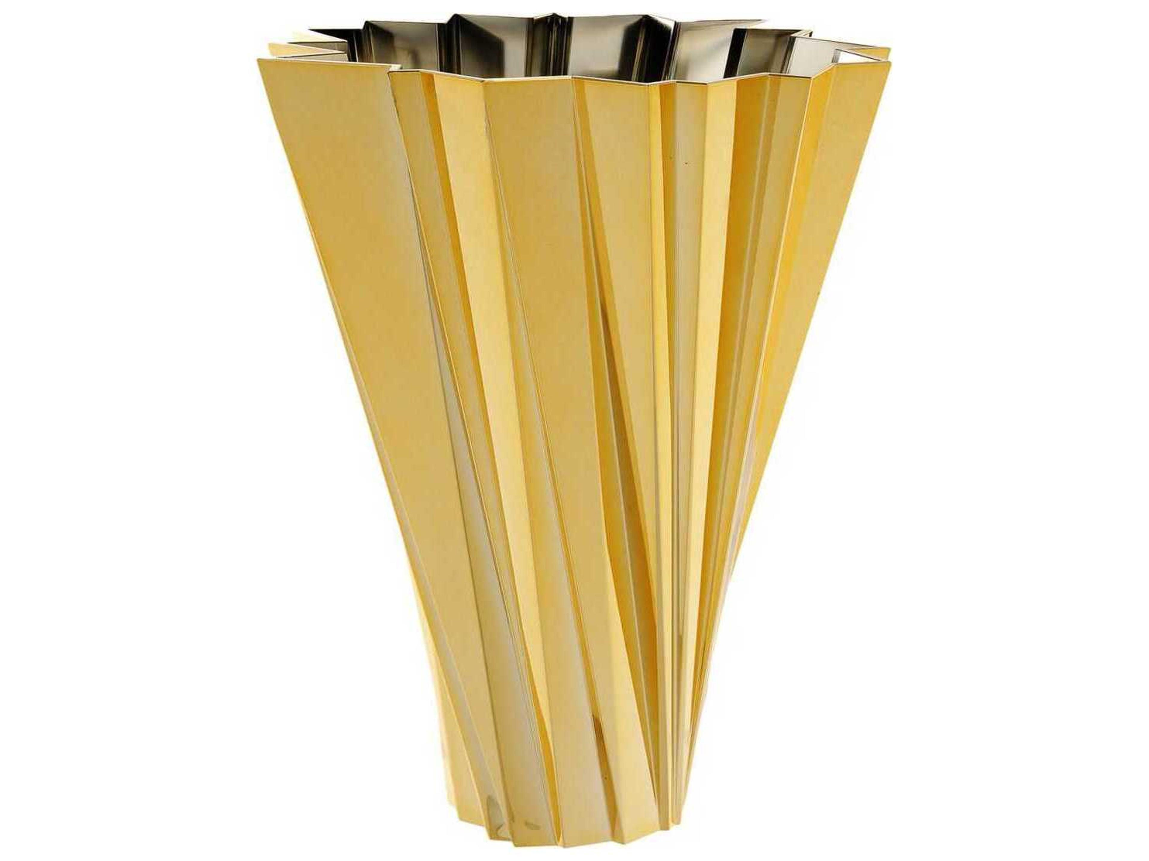 Kartell Shanghai Gold Vase