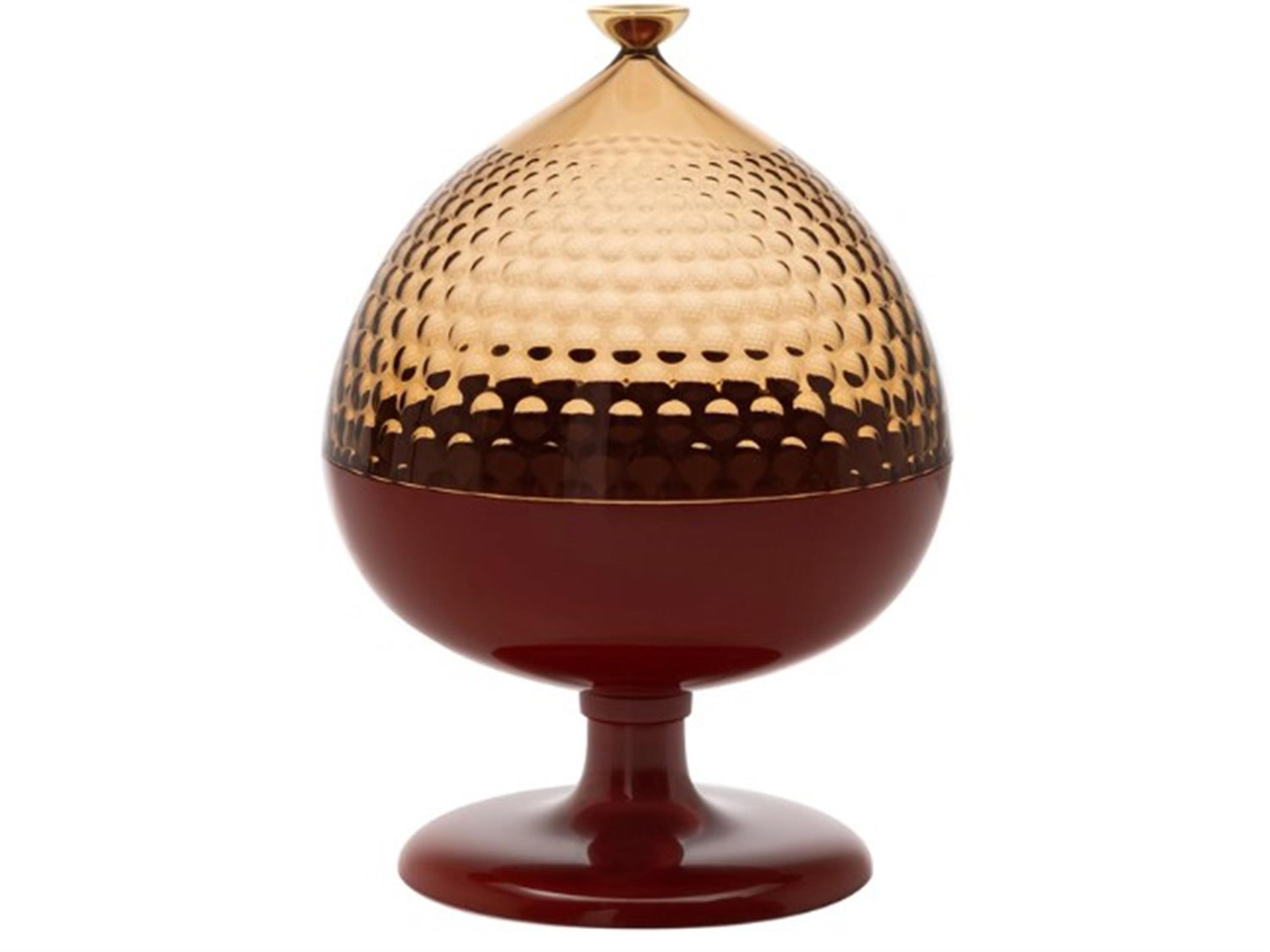 Kartell Pumo Amber / Brick Candy Dish