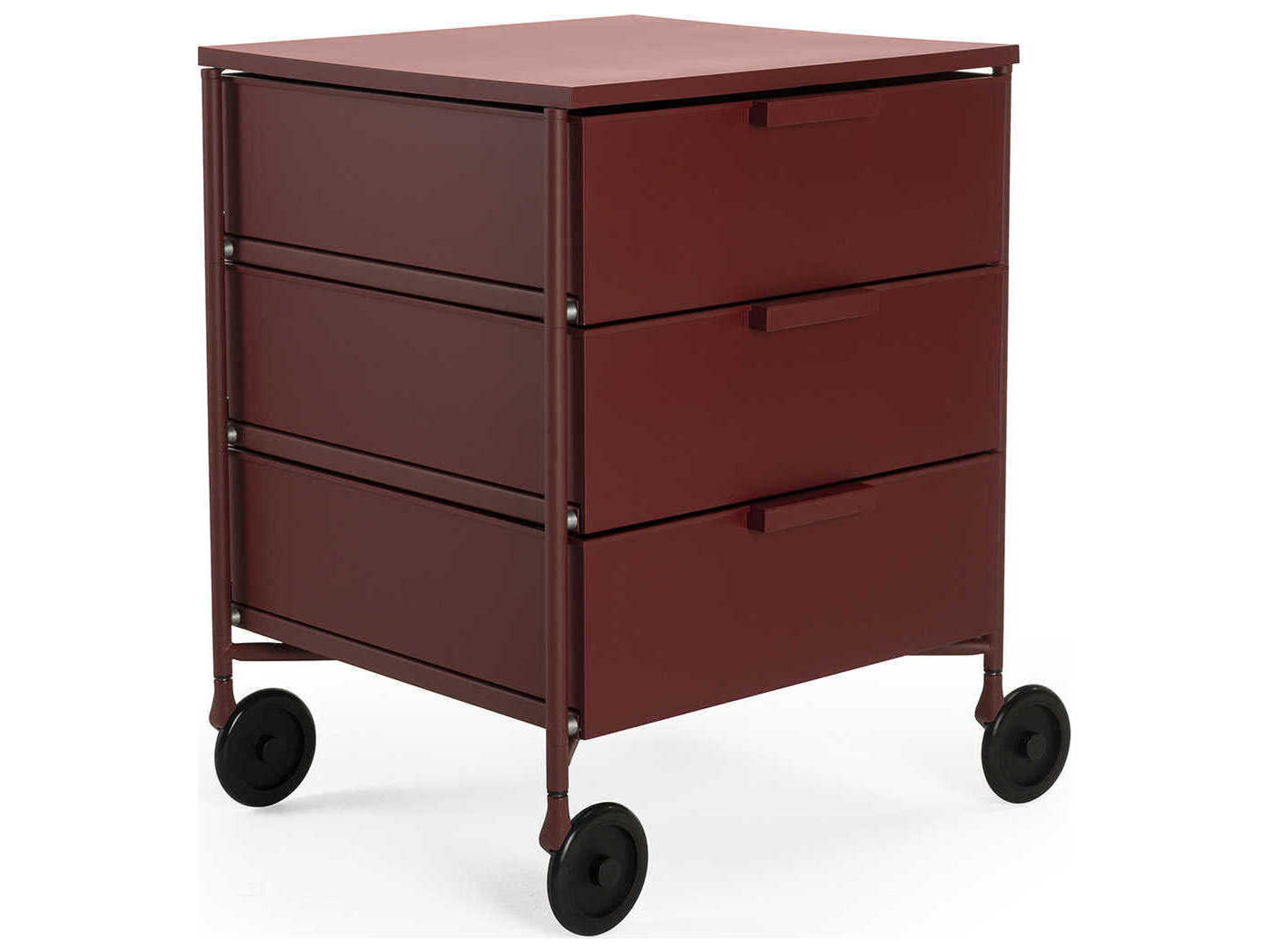 Kartell Mobil Plum File Cabinet
