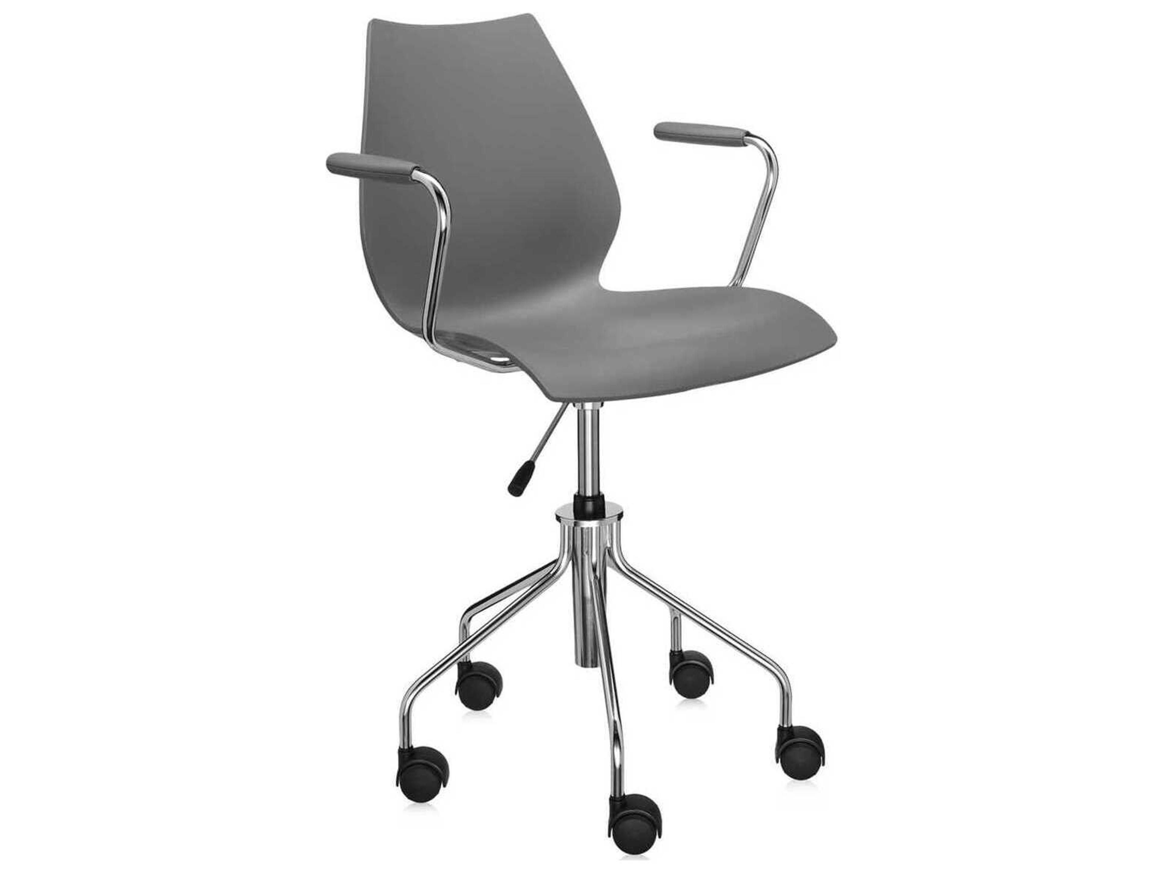 Kartell Maui Gray Adjustable Computer Office Chair