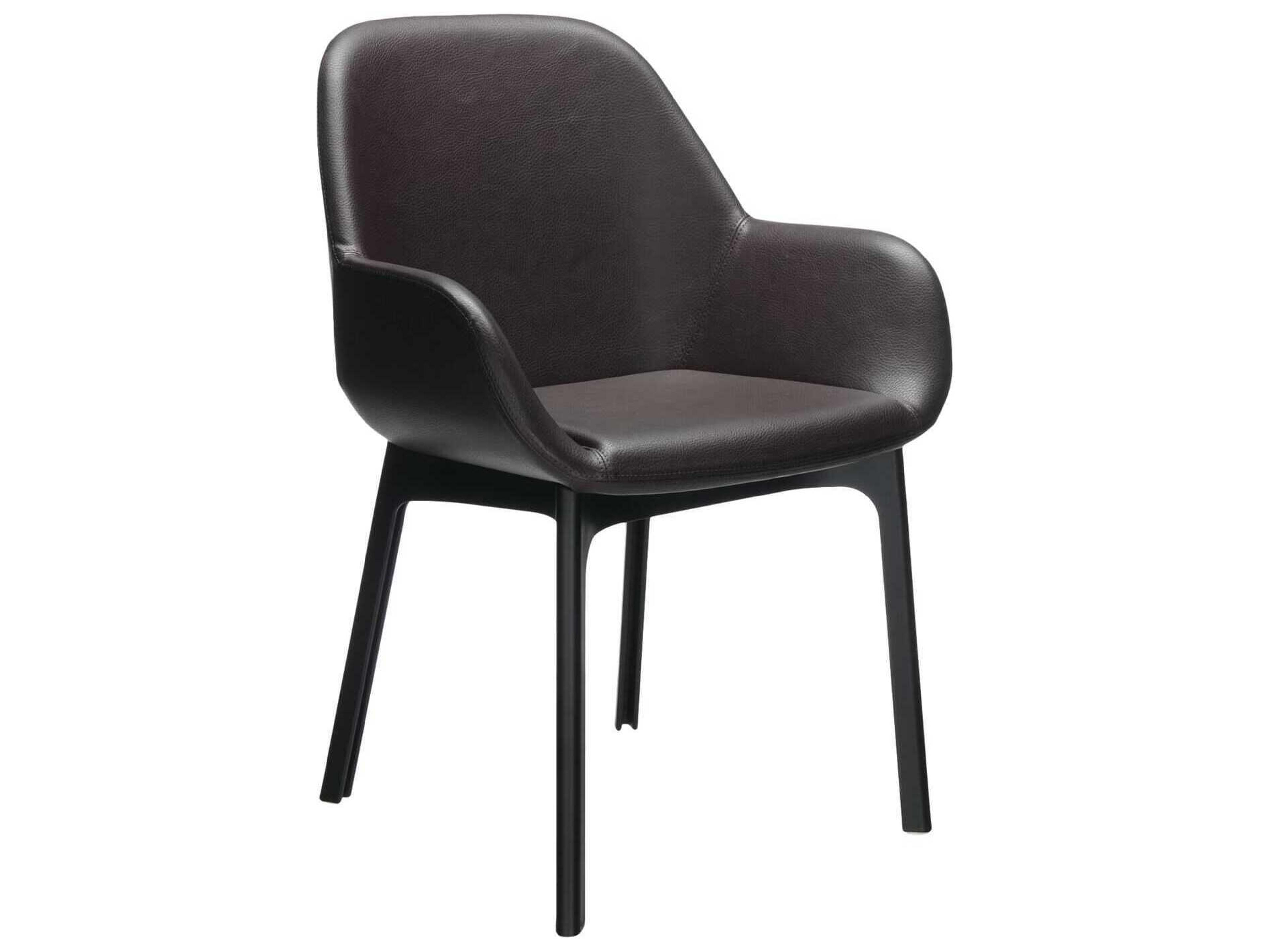 Kartell Clap Black Arm Dining Chair