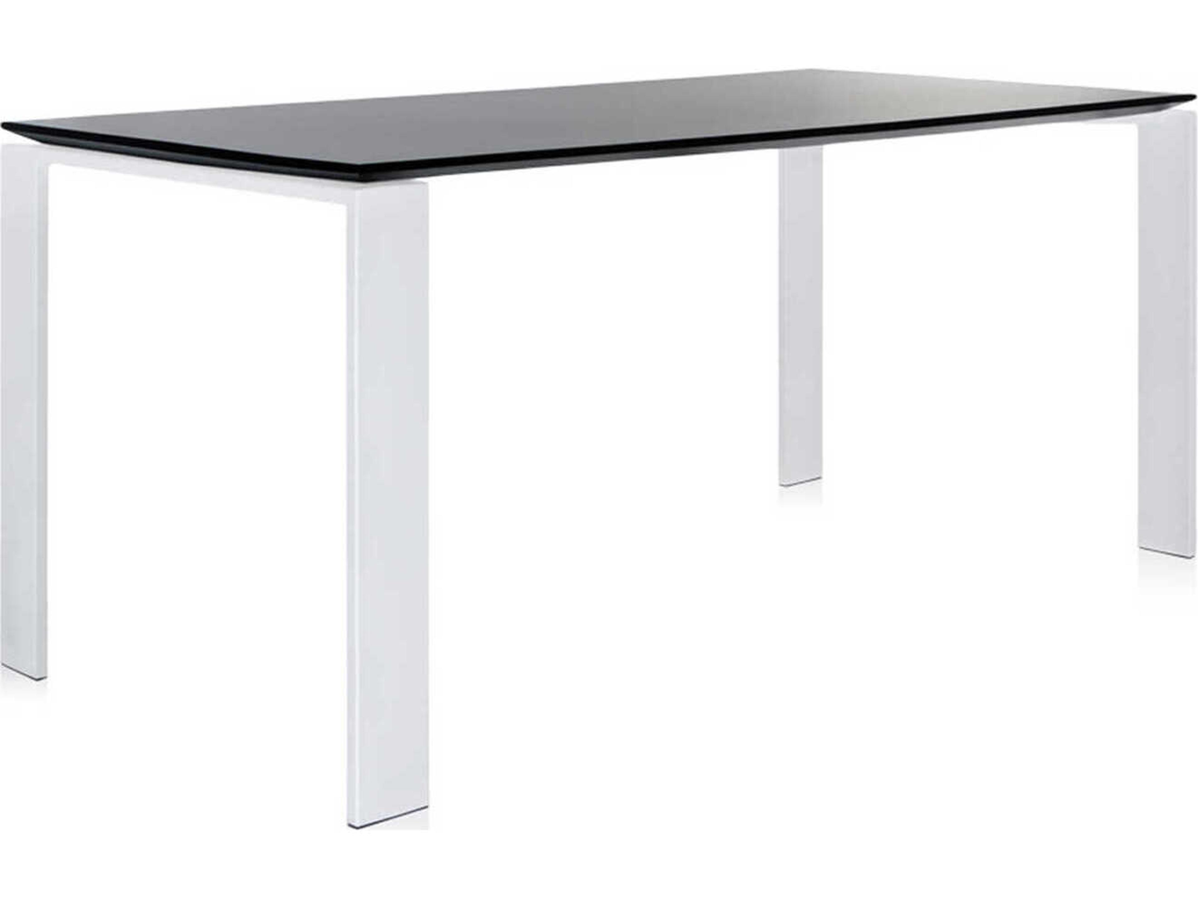 Kartell Four Black White Computer Desk