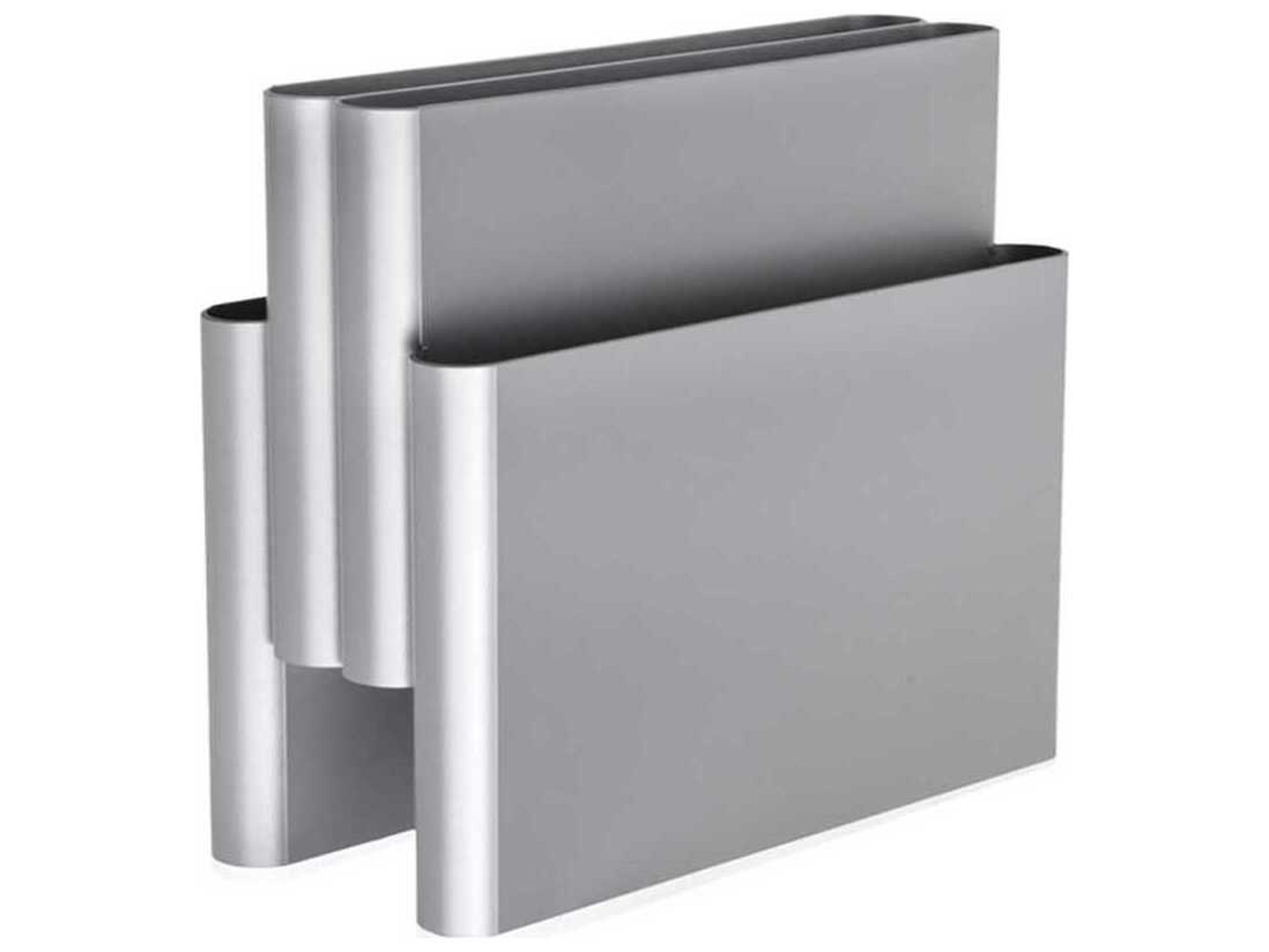 Kartell Silver Magazine Rack