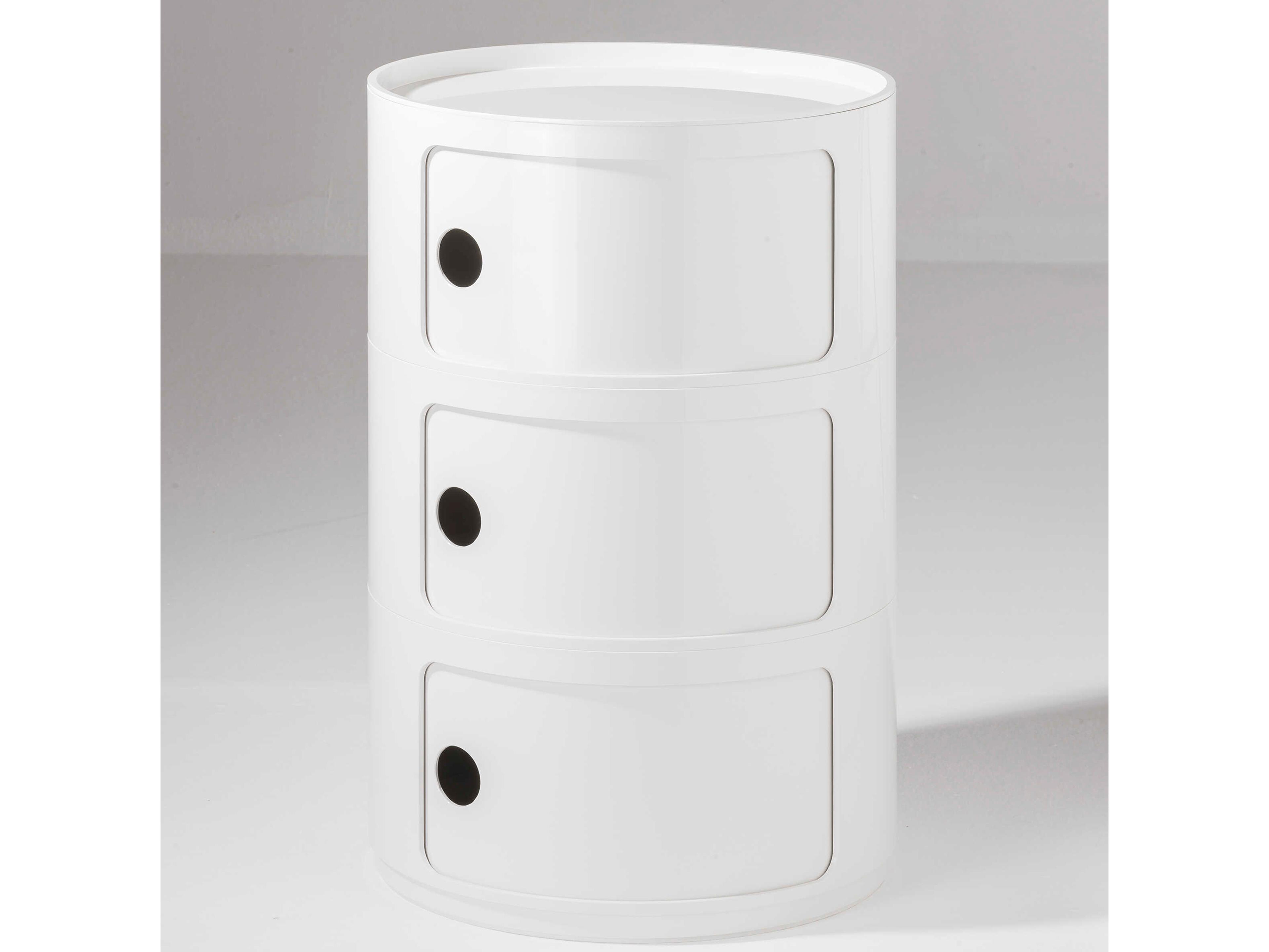 Kartell Componibili Big White File Cabinet