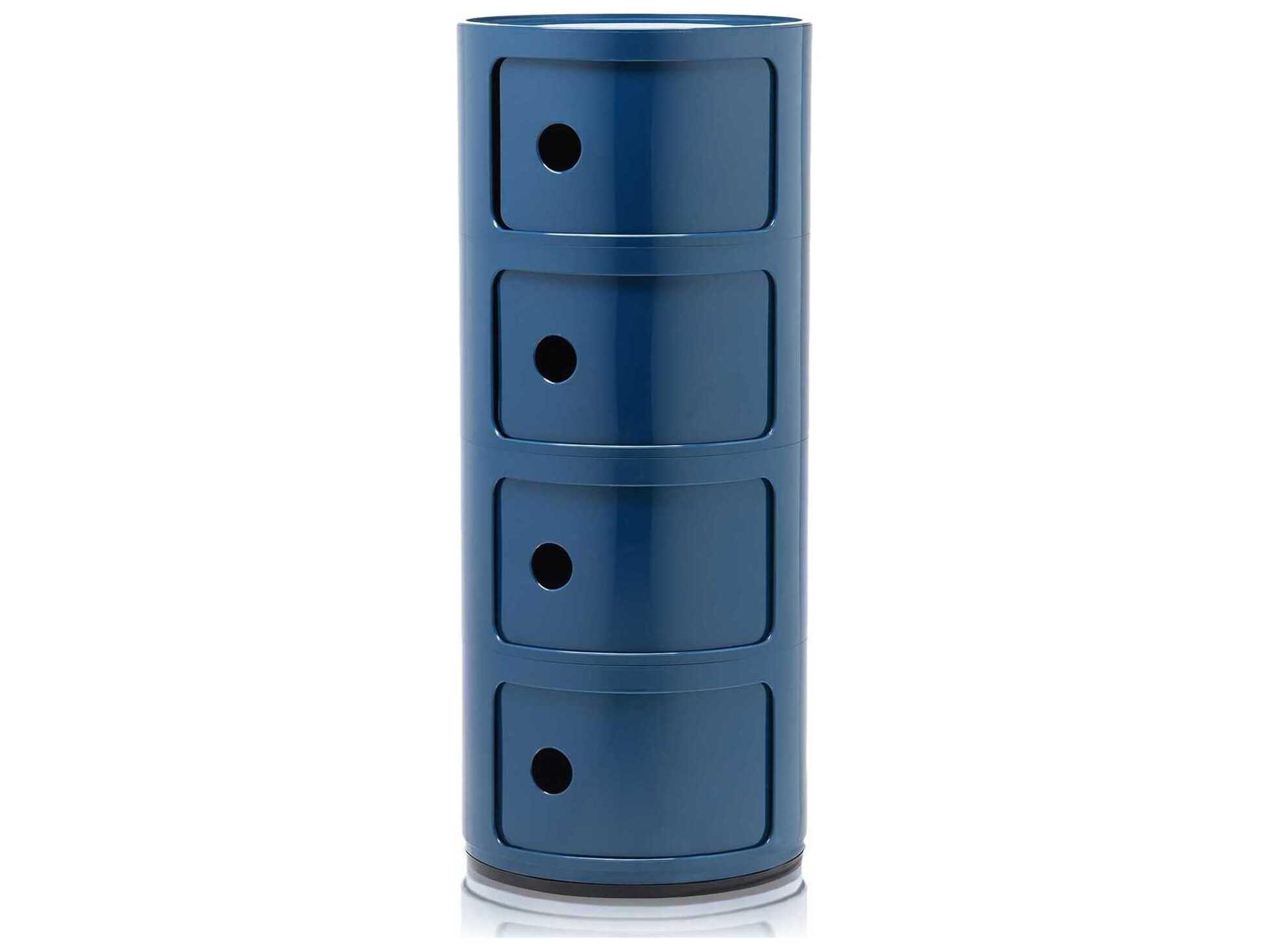 Kartell Componibili Blue File Cabinet