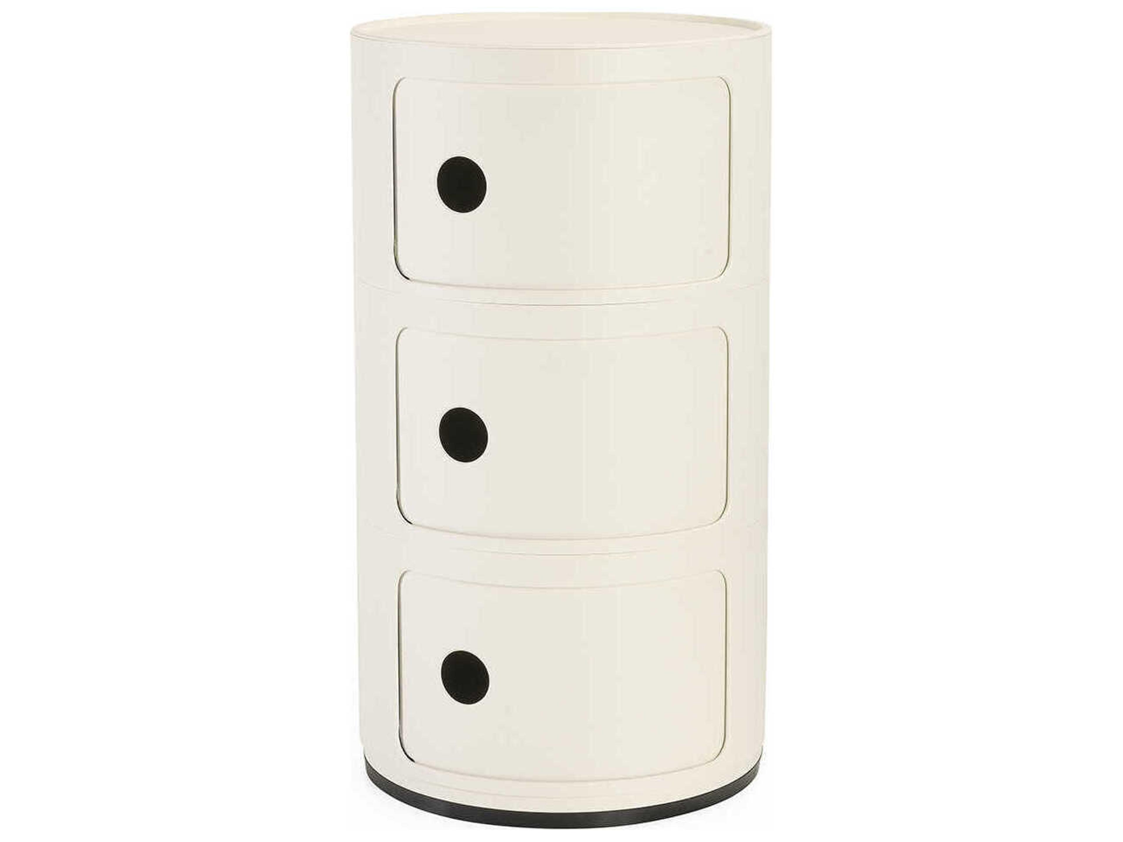 Componibili Recycled Matte White File Cabinet