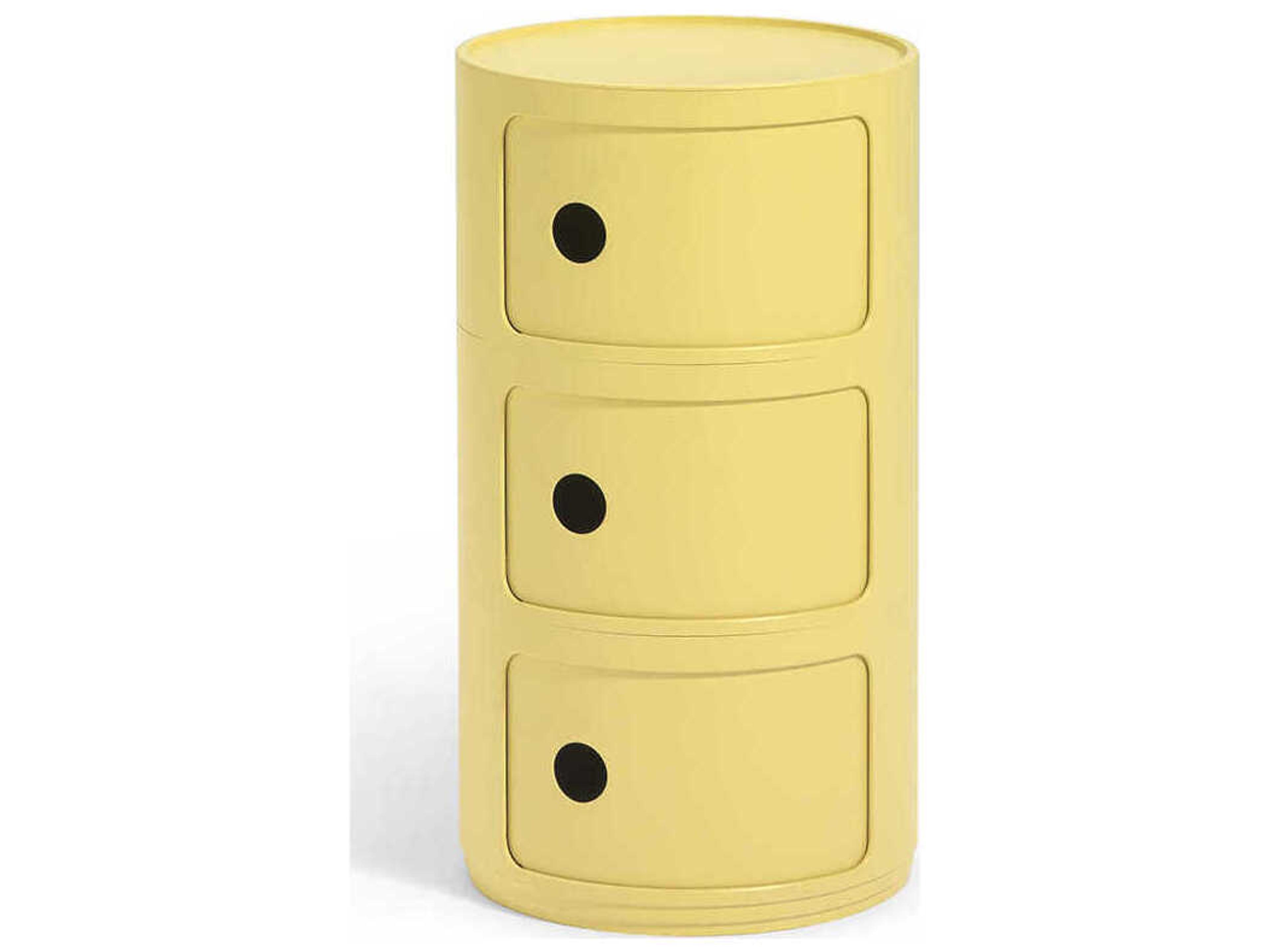 Kartell Componibili Bio Yellow File Cabinet