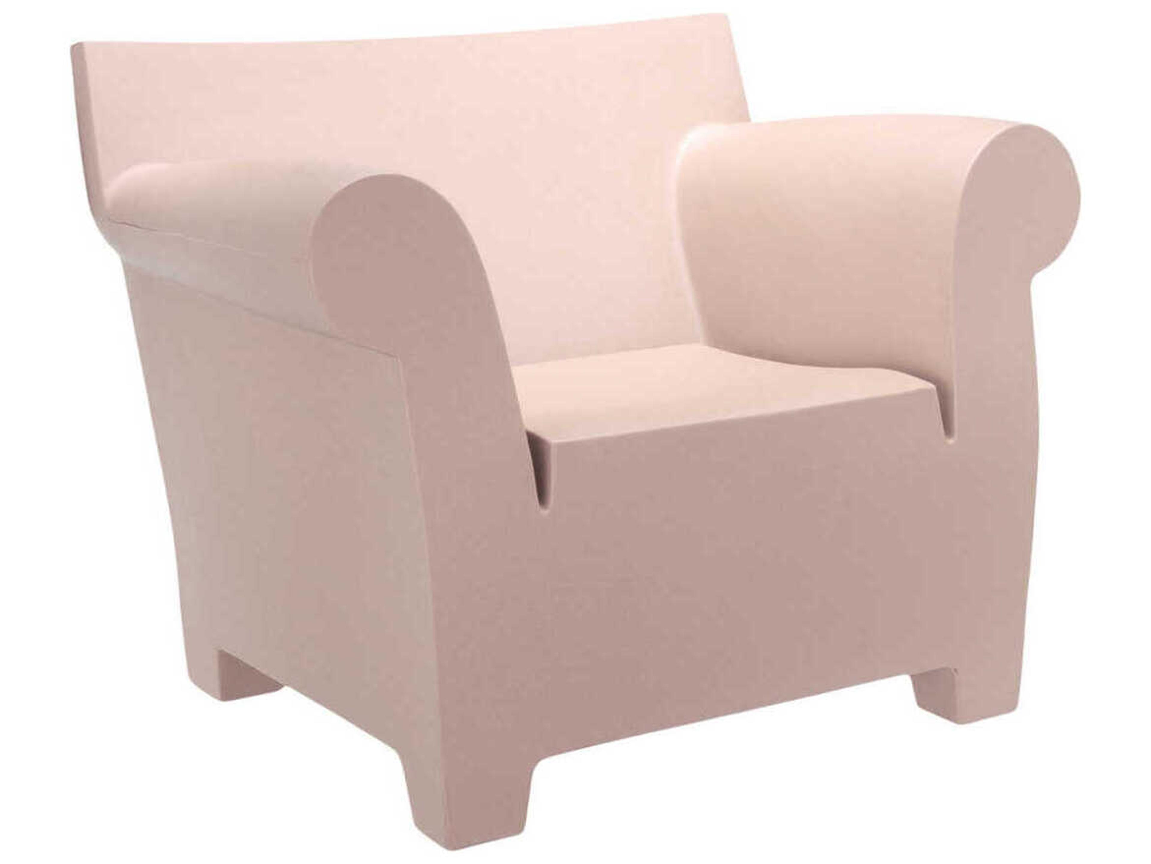 Kartell Bubble Club Pink Accent Chair