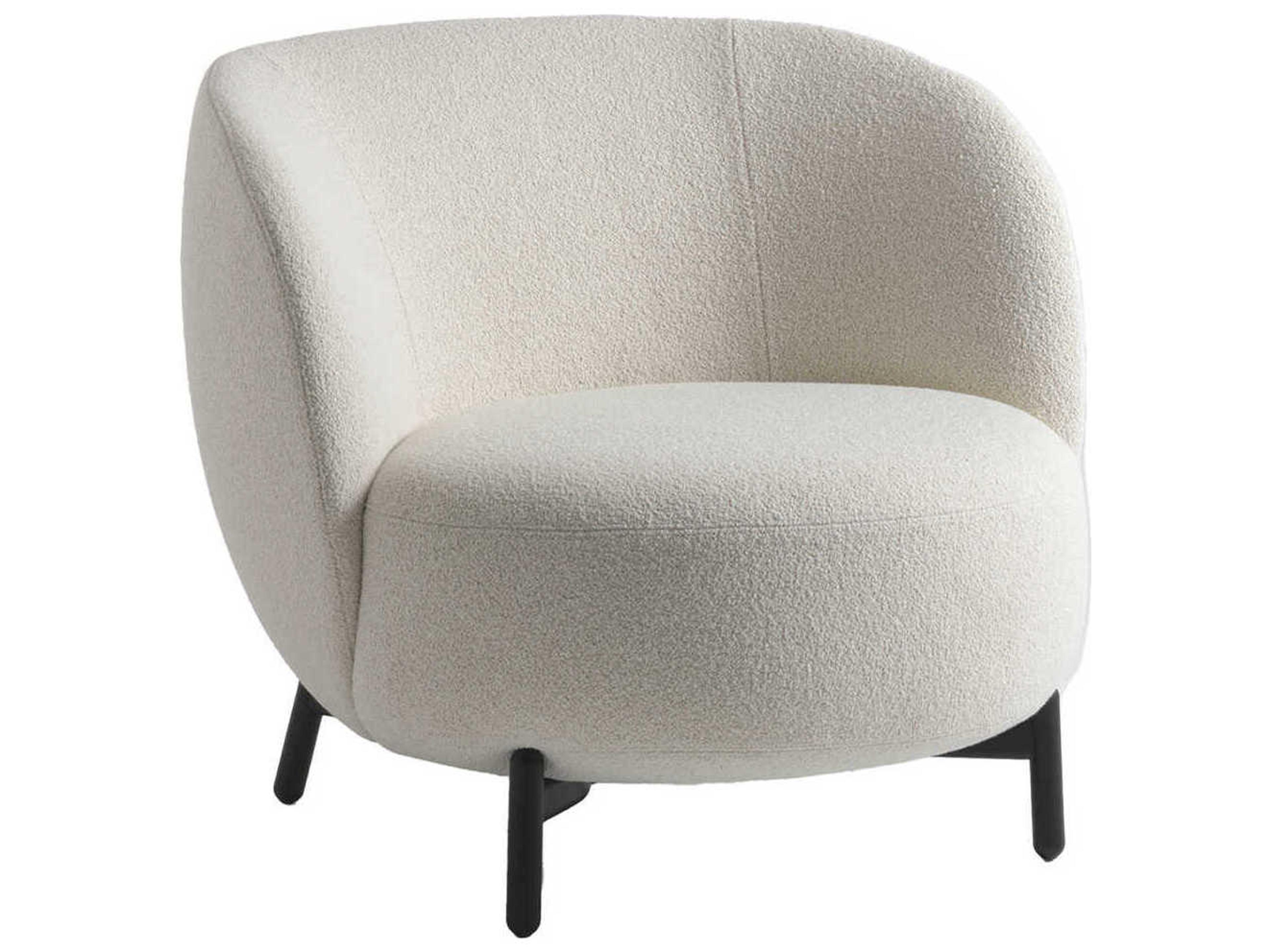 Kartell Lunam White Fabric Accent Chair