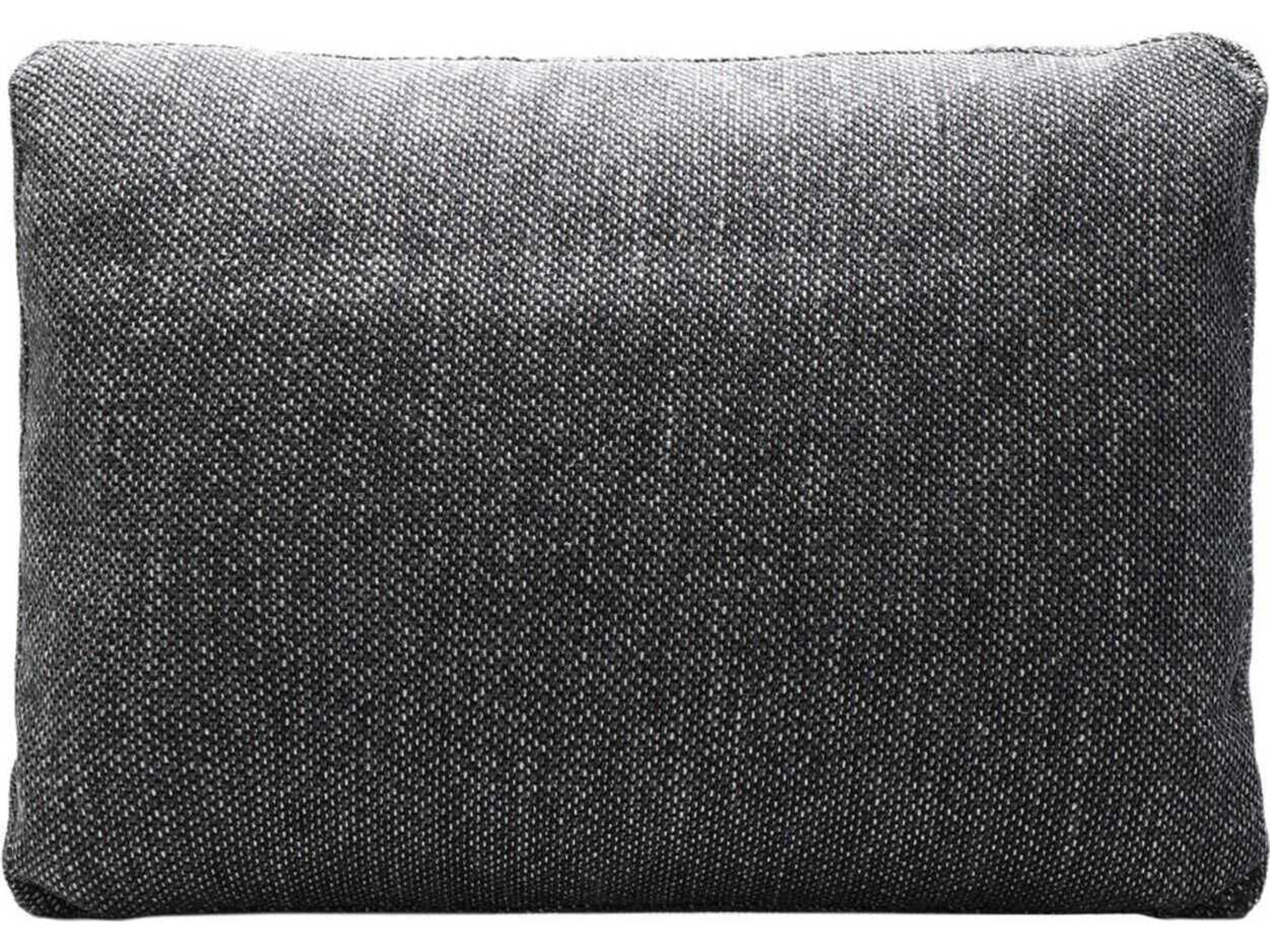 Kartell Largo Gubbio Dark Gray 19" x 14" Pillow