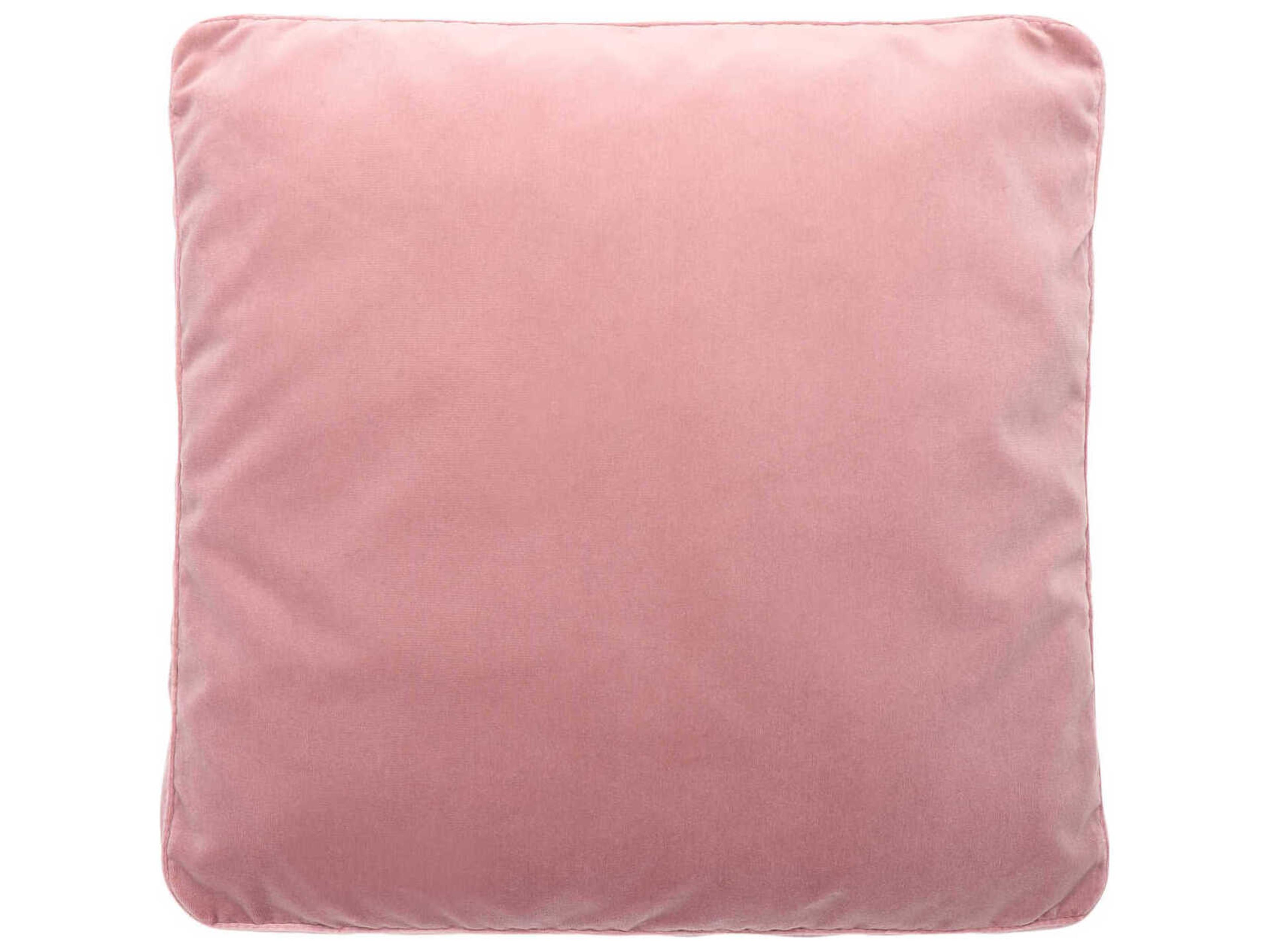 Kartell Largo Pink Velvet 19" x 19" Pillow