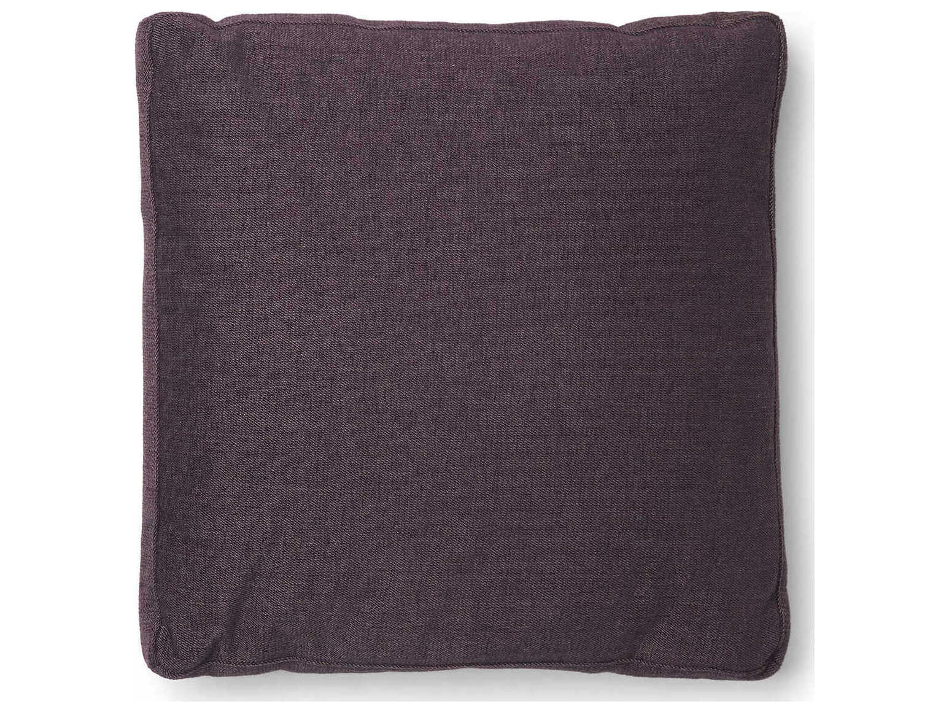 Kartell Largo Melange Plum 19" x 19" Pillow