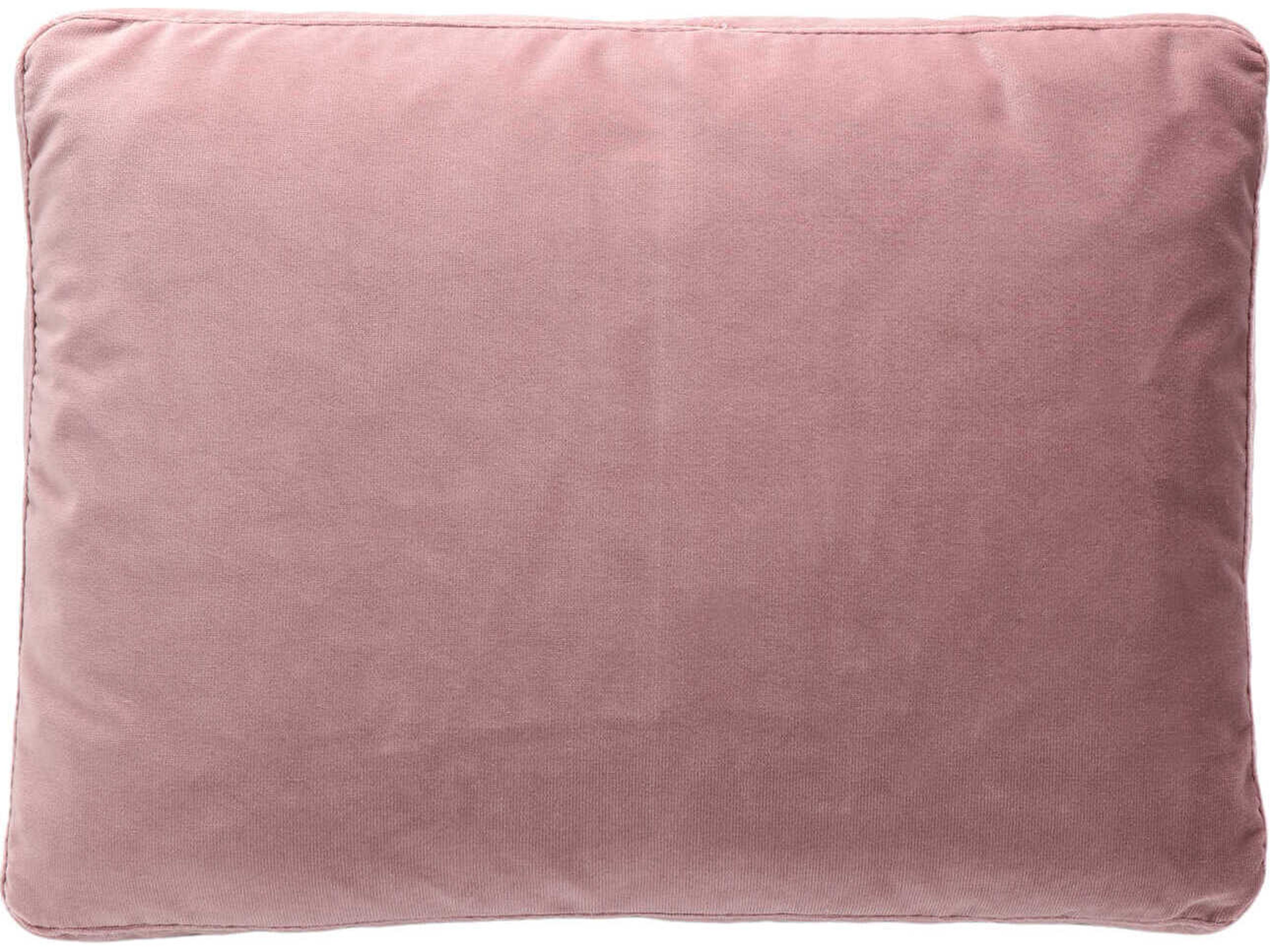 Kartell Largo Pink Velvet 19" x 14" Pillow