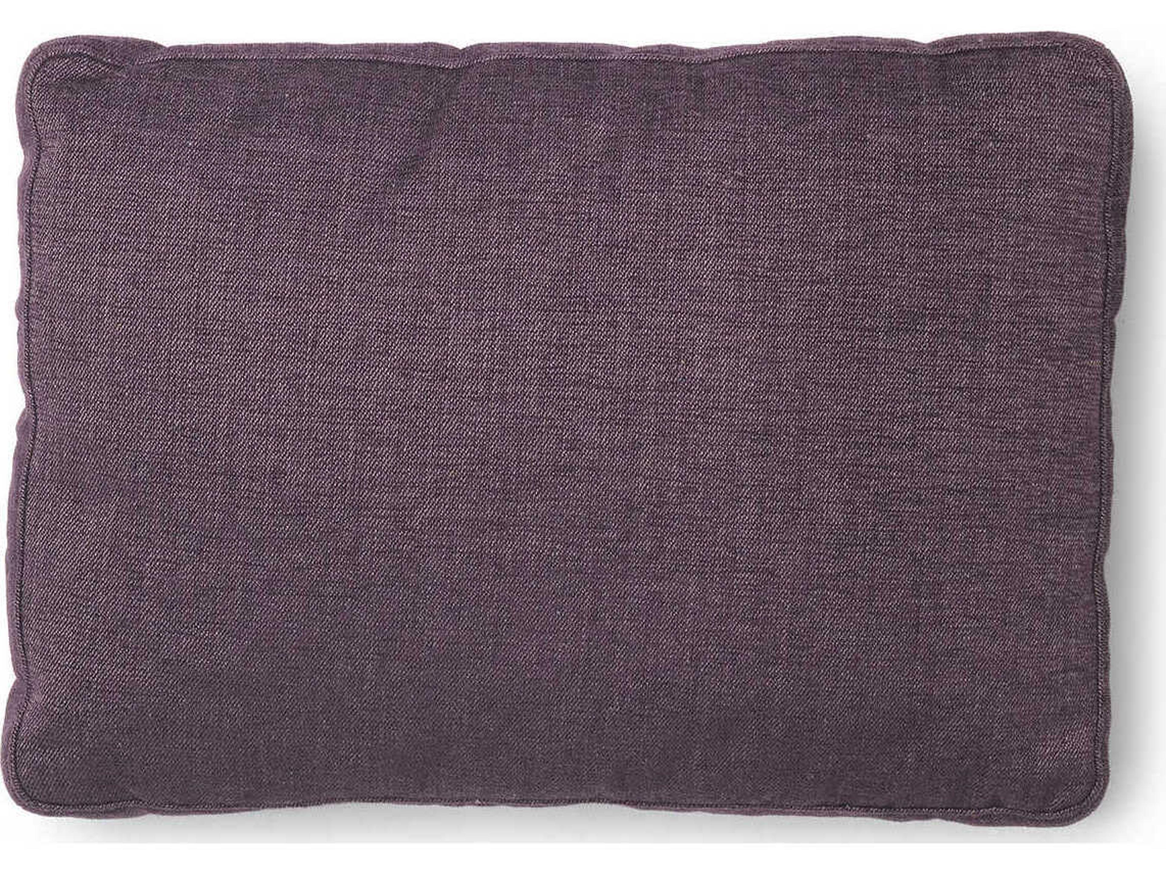 Kartell Largo Melange Plum 19" x 14" Pillow
