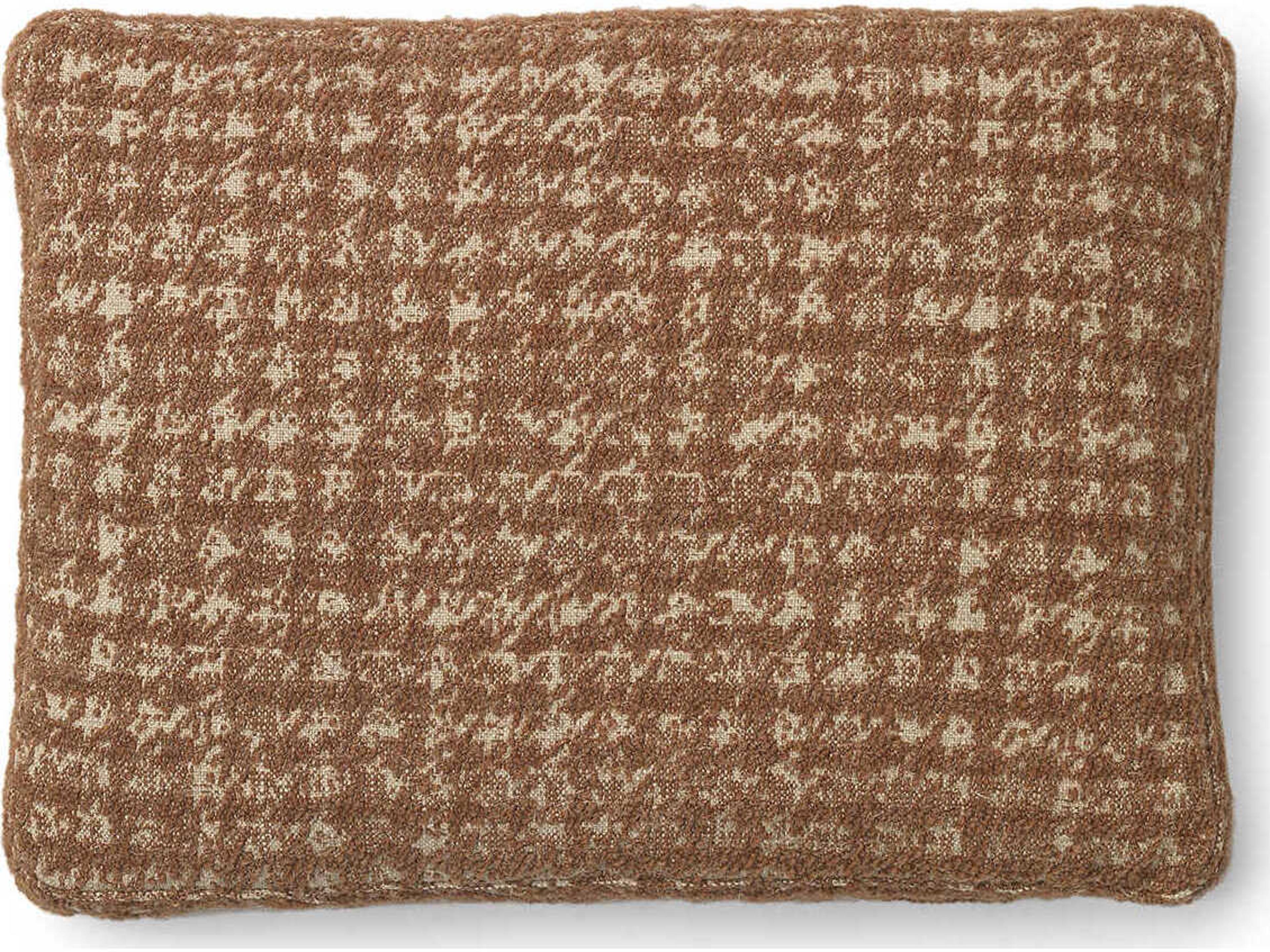 Kartell Largo Jacquard Orange 19" x 14" Pillow