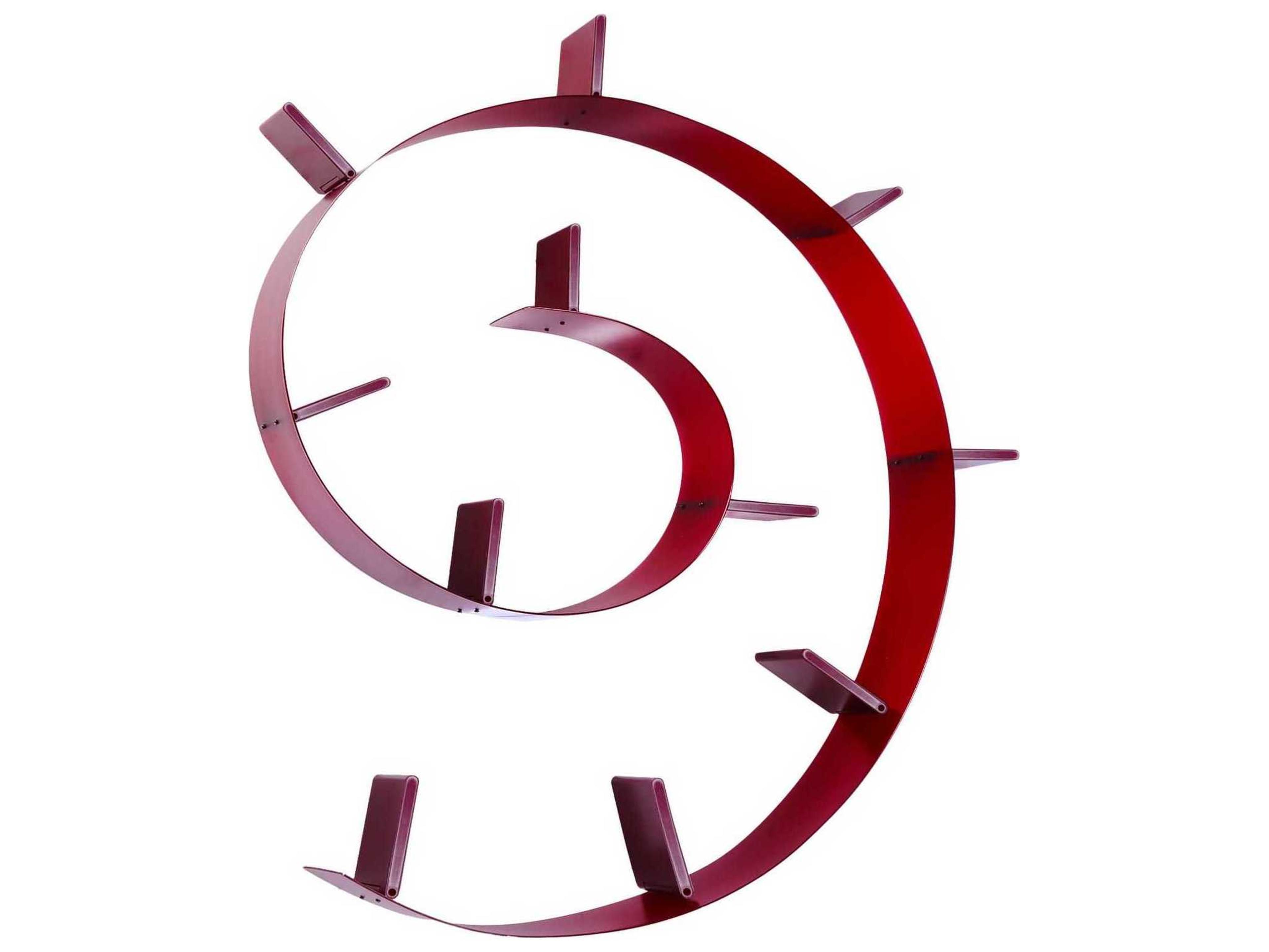 Kartell Bookworm Wine Red Bookcase