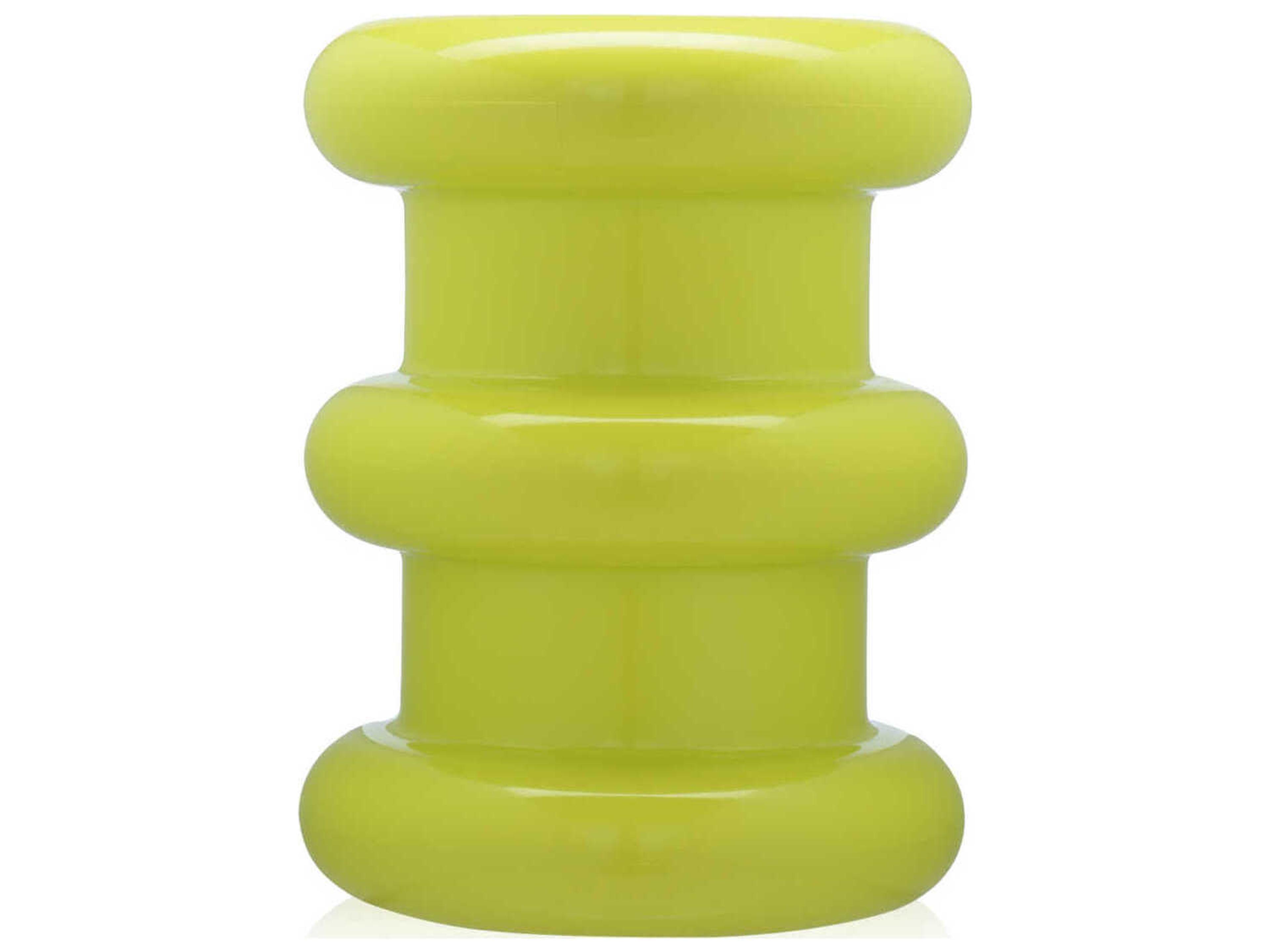 Kartell Pilastro Green Accent Stool