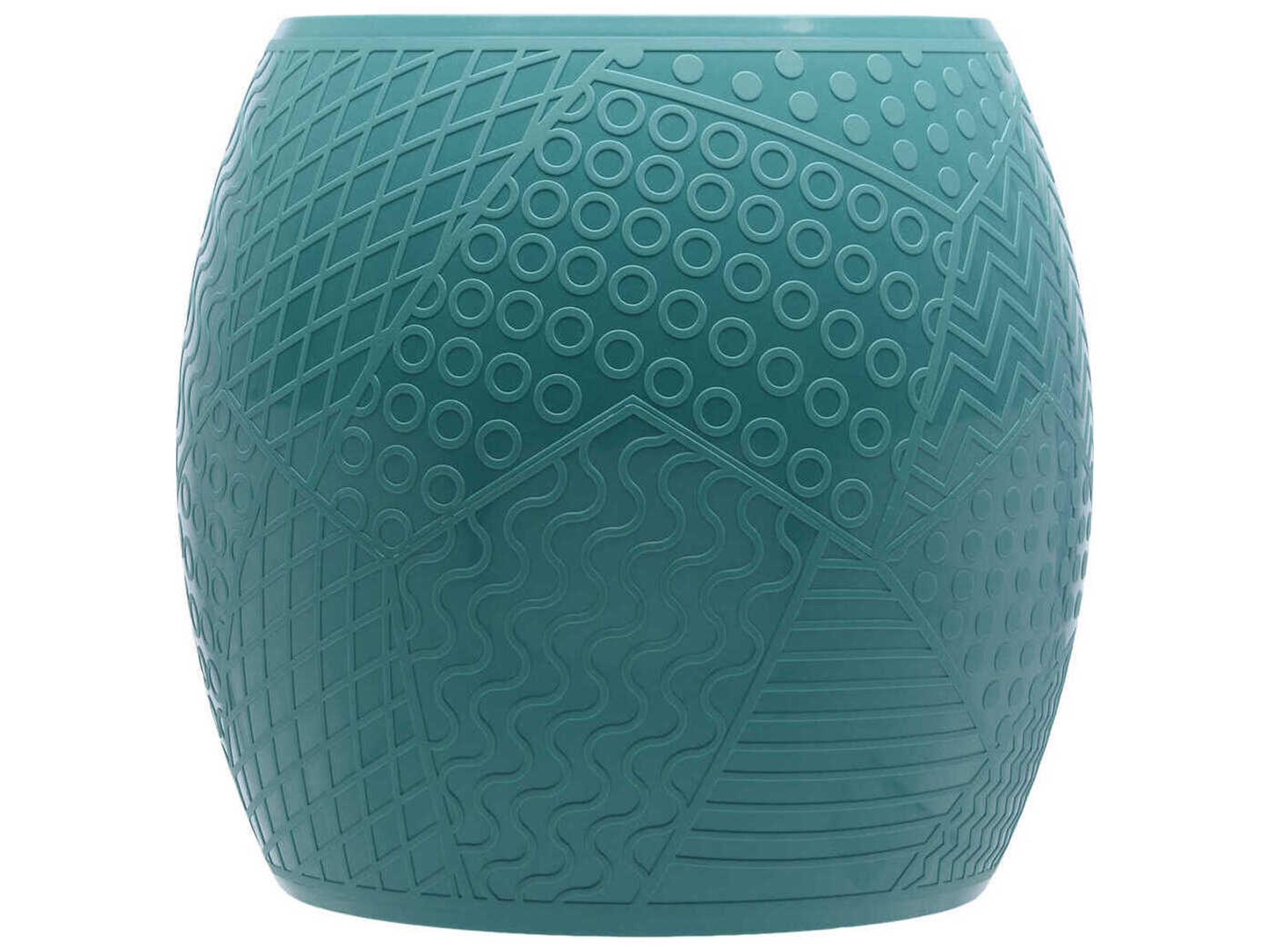 Kartell Roy Petroleum Blue Accent Stool