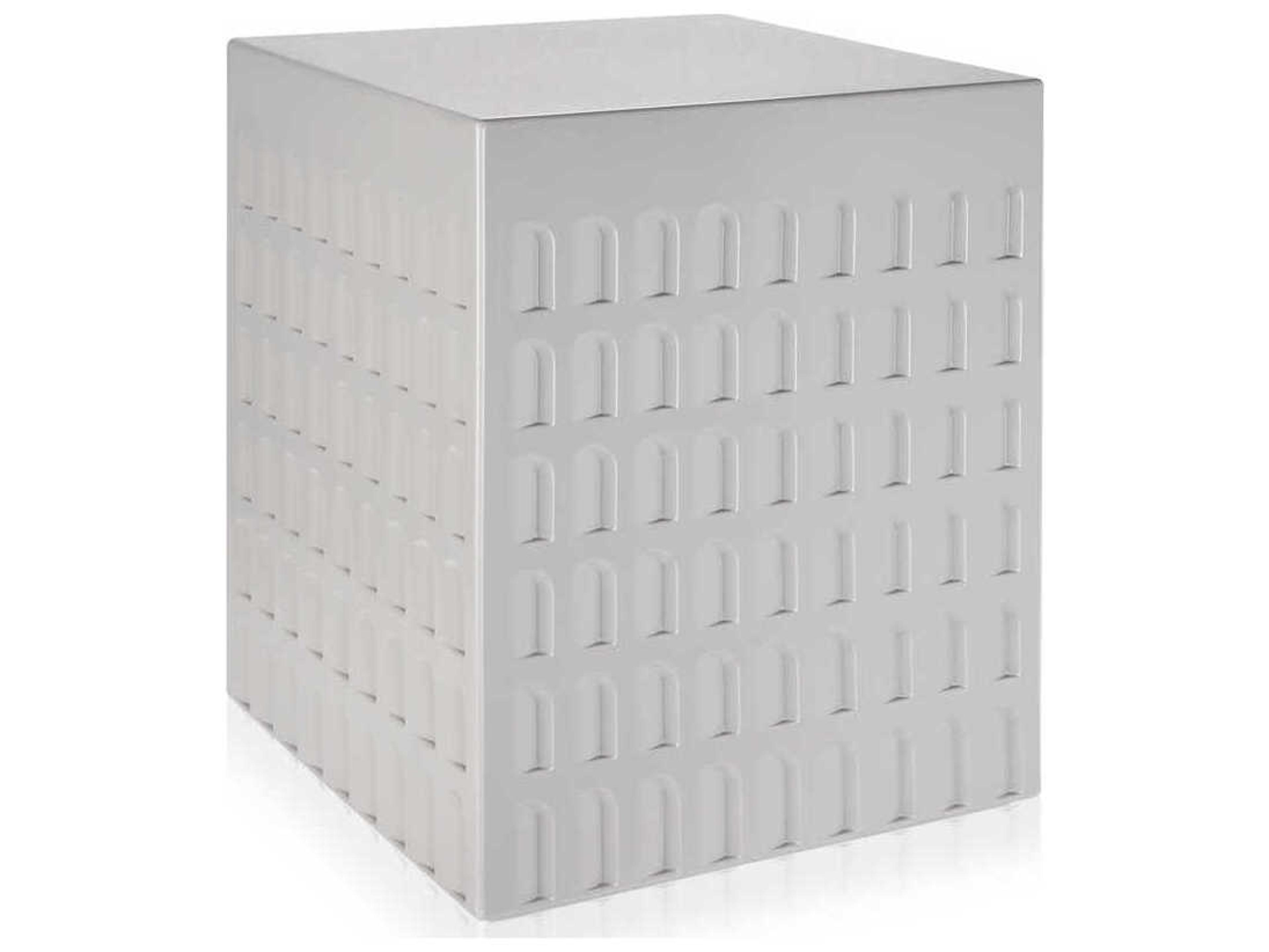 Kartell Eur Gray Accent Stool