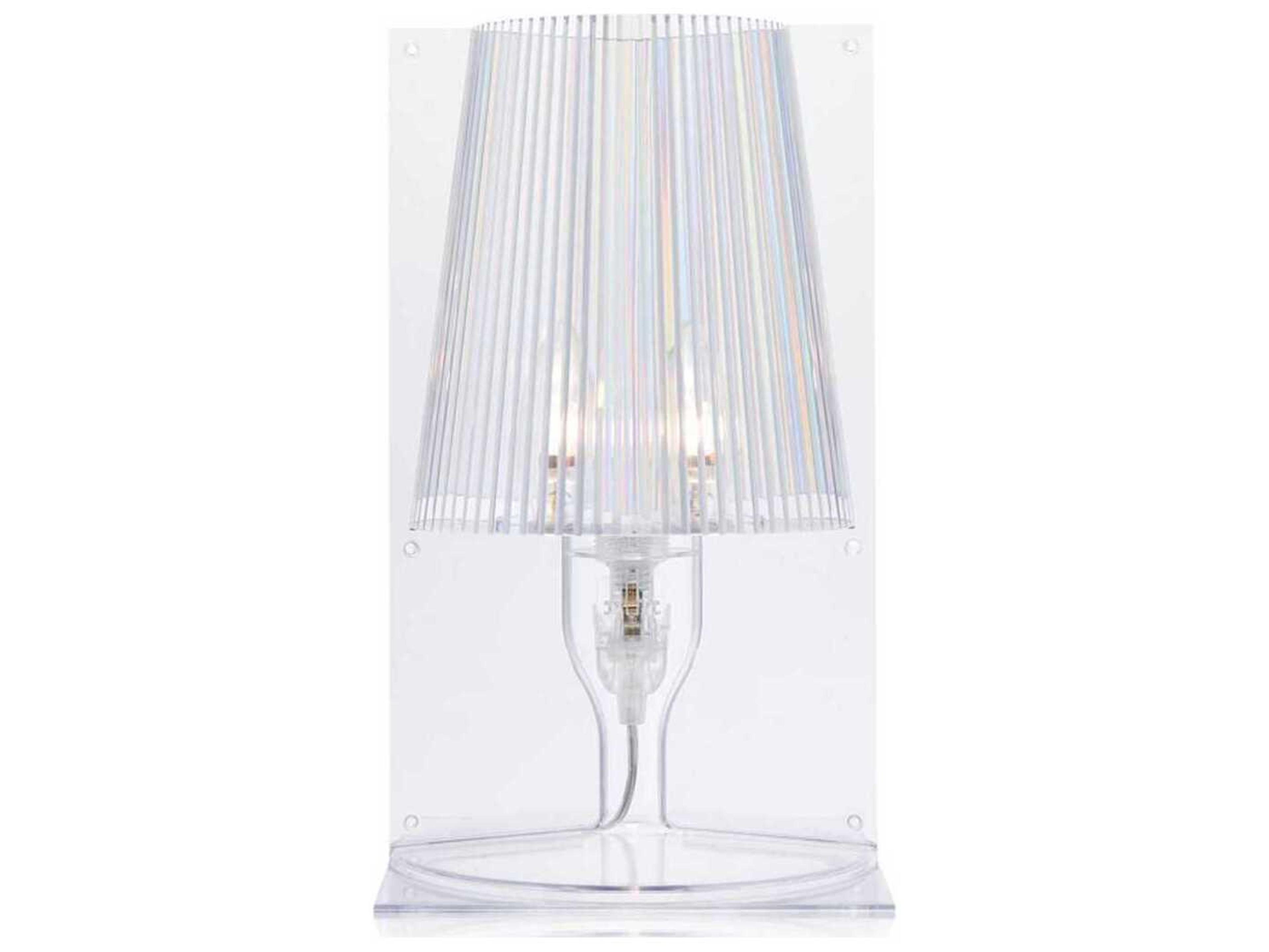 Kartell Take Crystal Clear LED Table Lamp