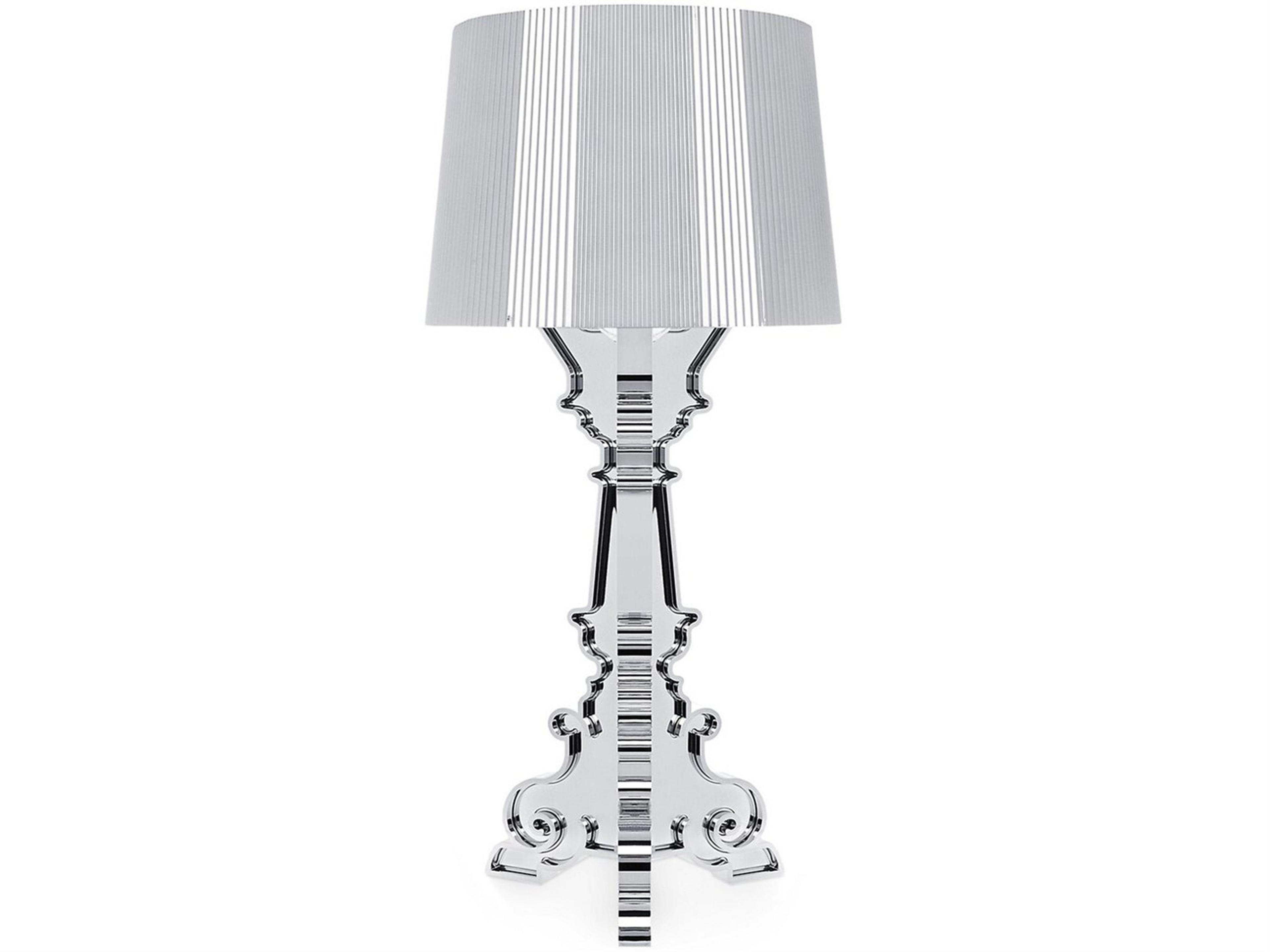 Kartell Bourgie Silver LED Buffet Lamp