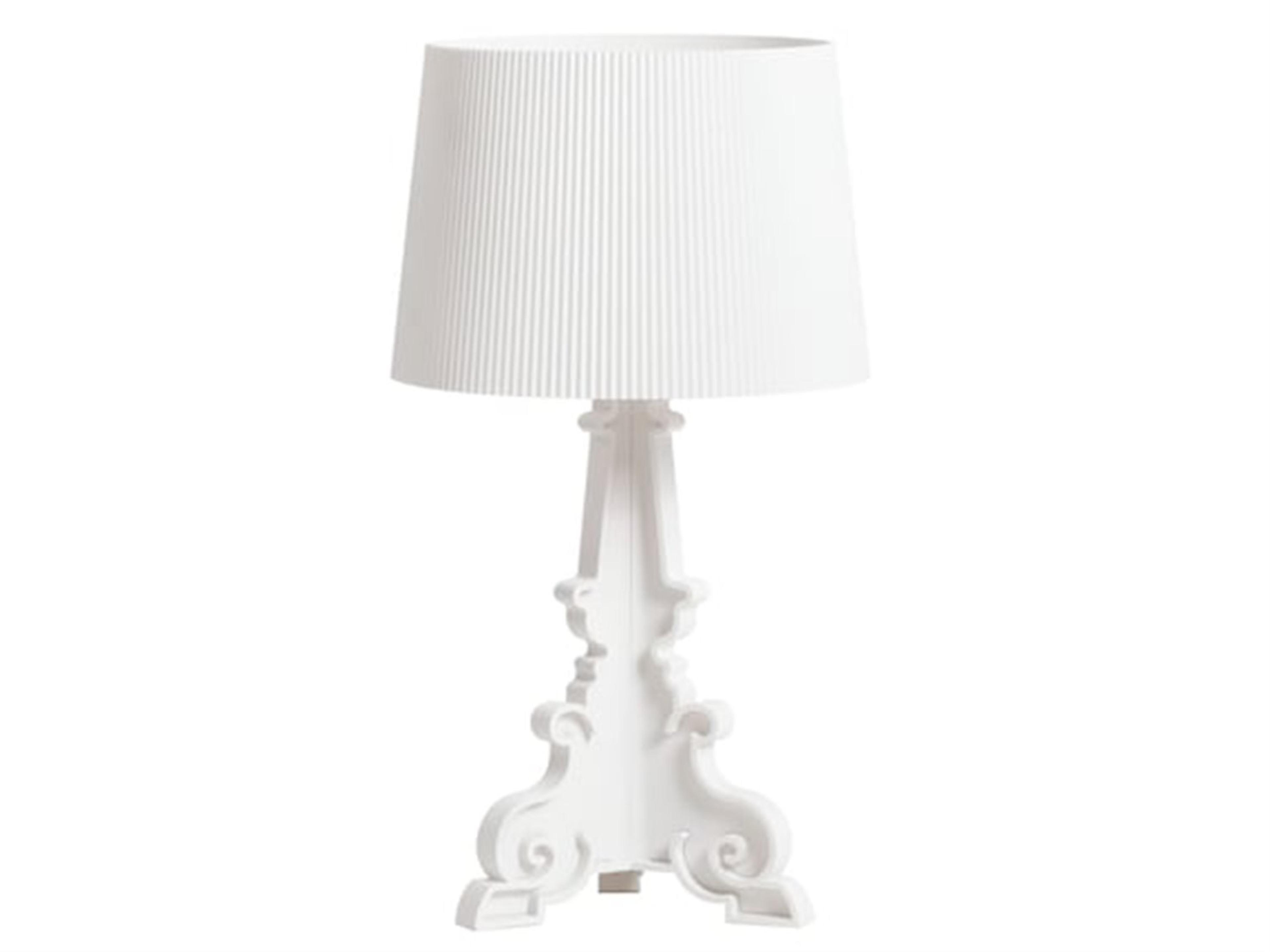 Kartell Bourgie Soft Touch White LED Buffet Lamp