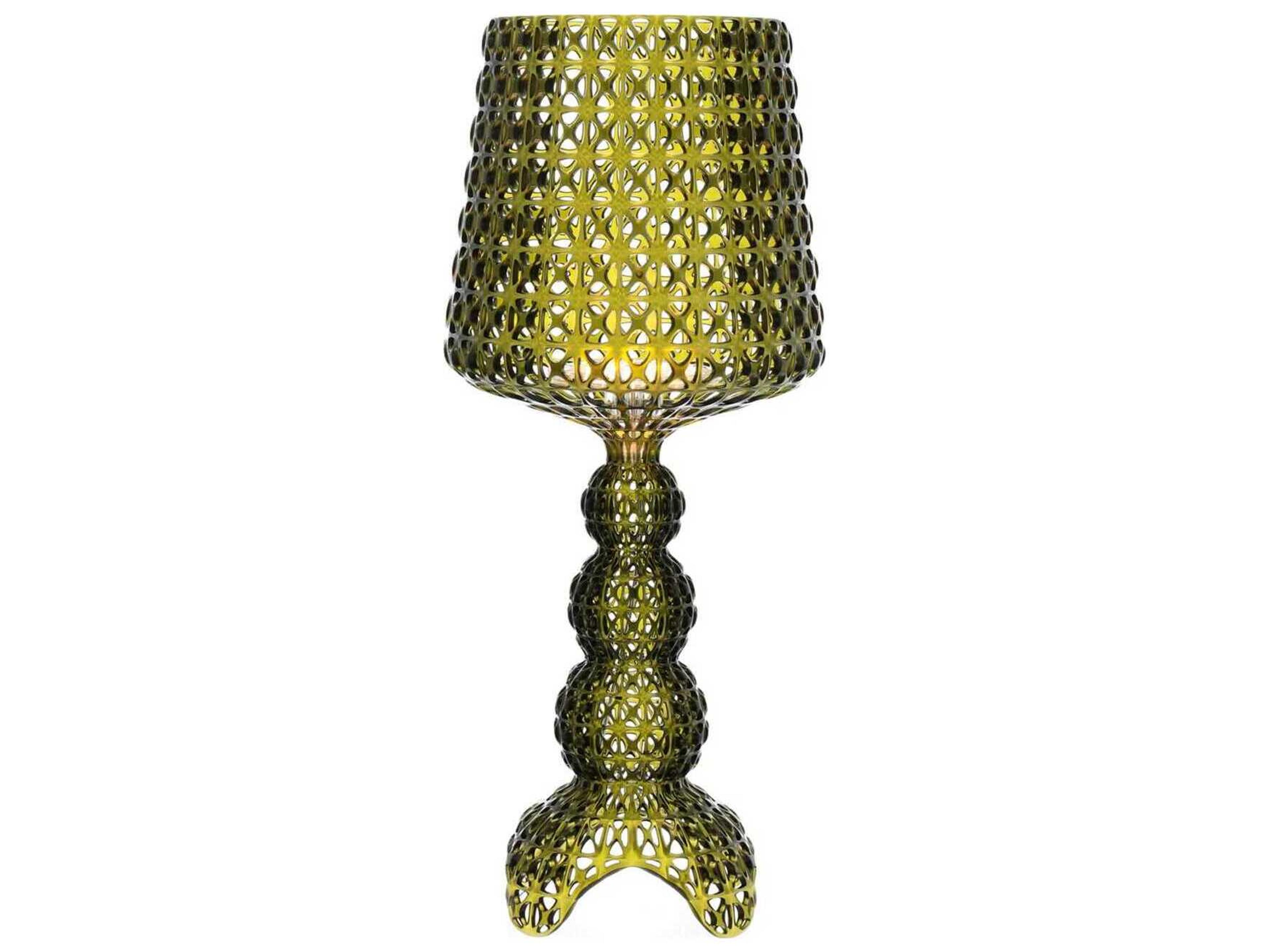 Kartell Mini Kabuki Green LED Buffet Lamp