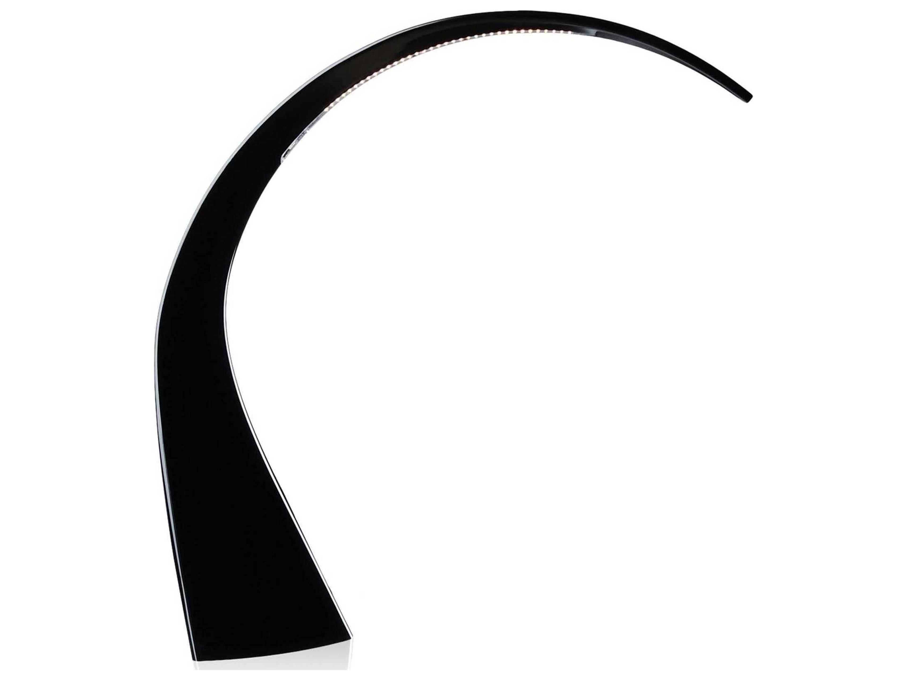 Kartell Taj Black Crystal LED Table Lamp