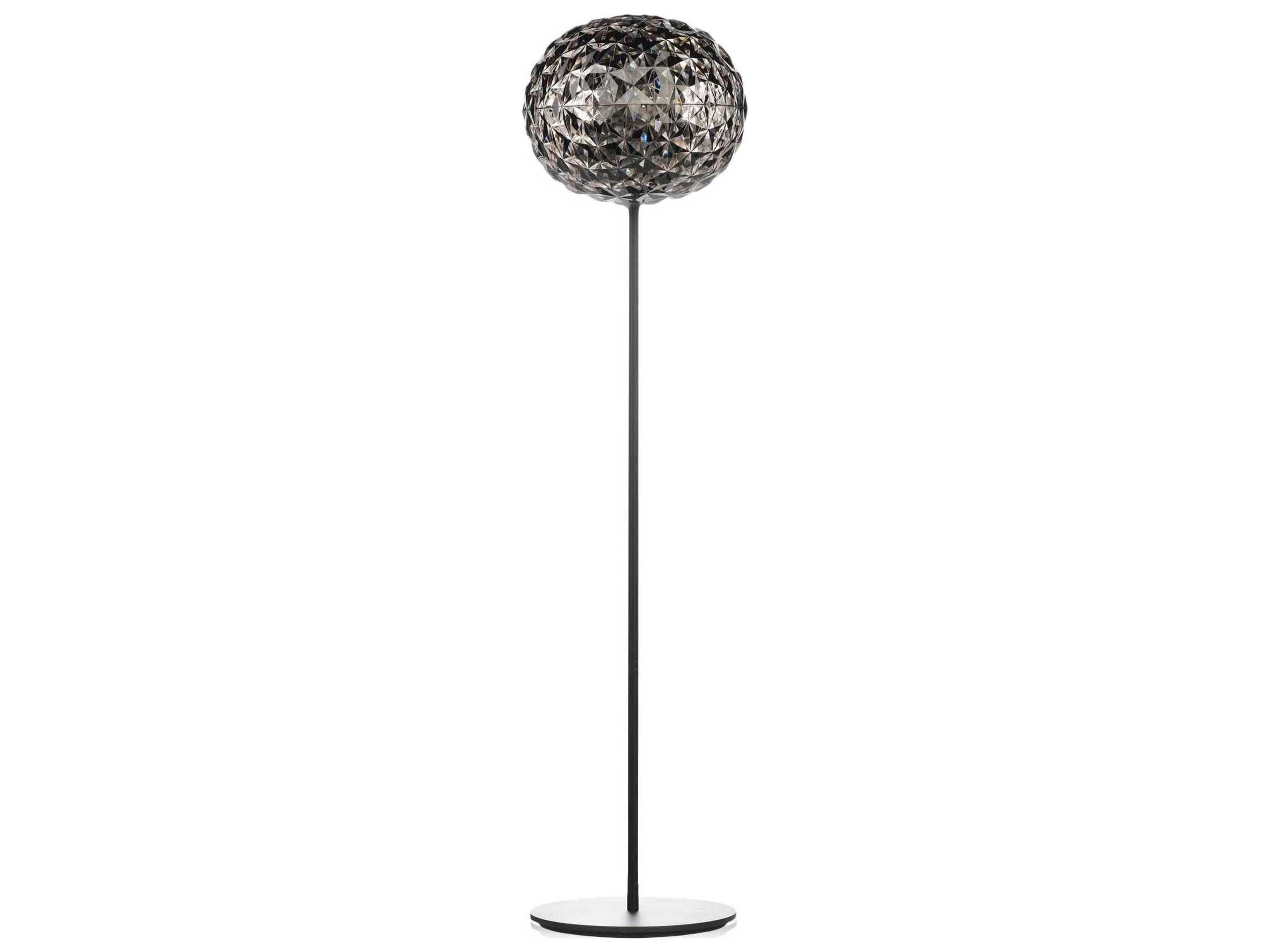 Kartell Planet Smoke Gray LED Floor Lamp