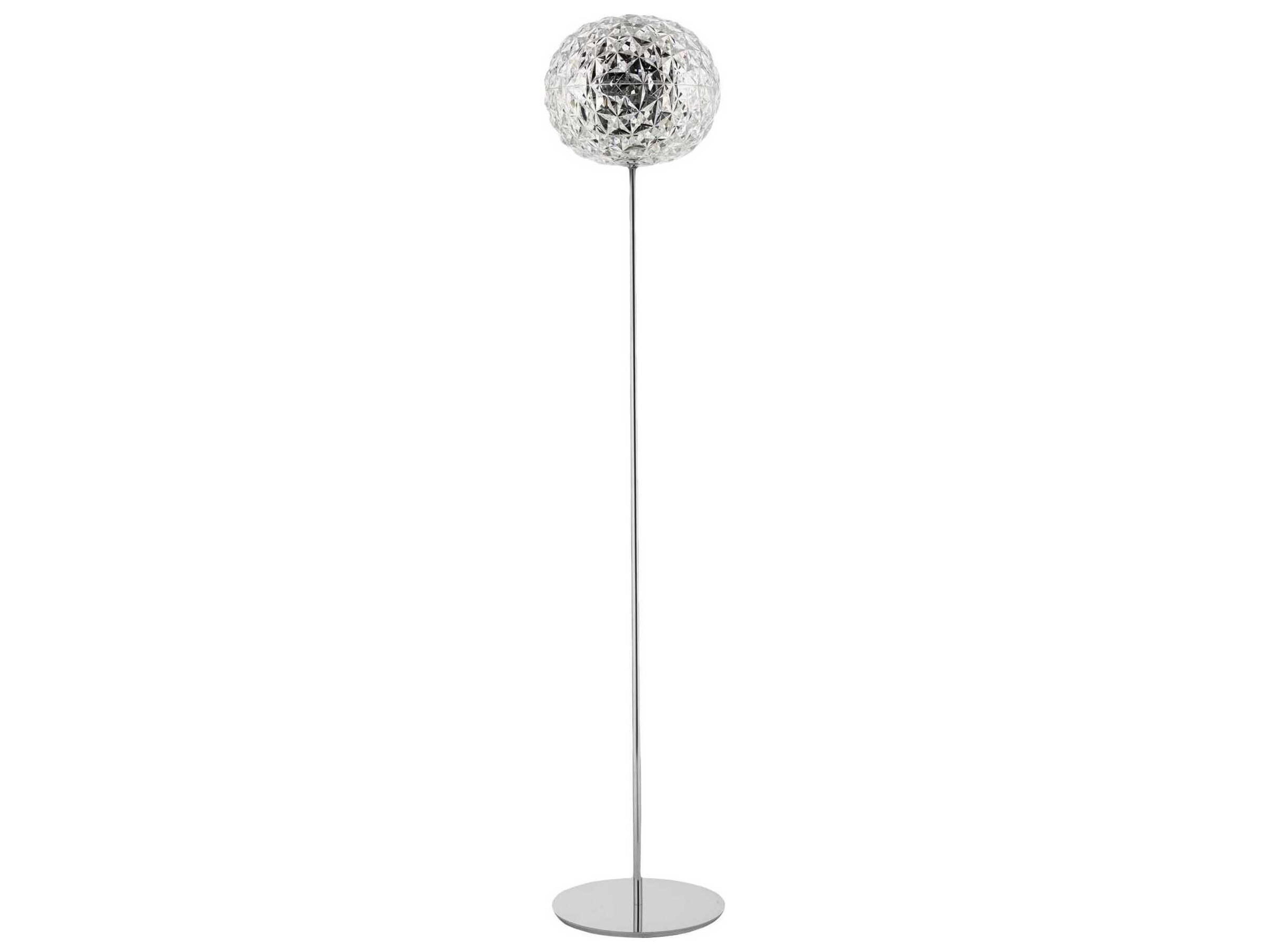 Kartell Planet Crystal Clear LED Floor Lamp