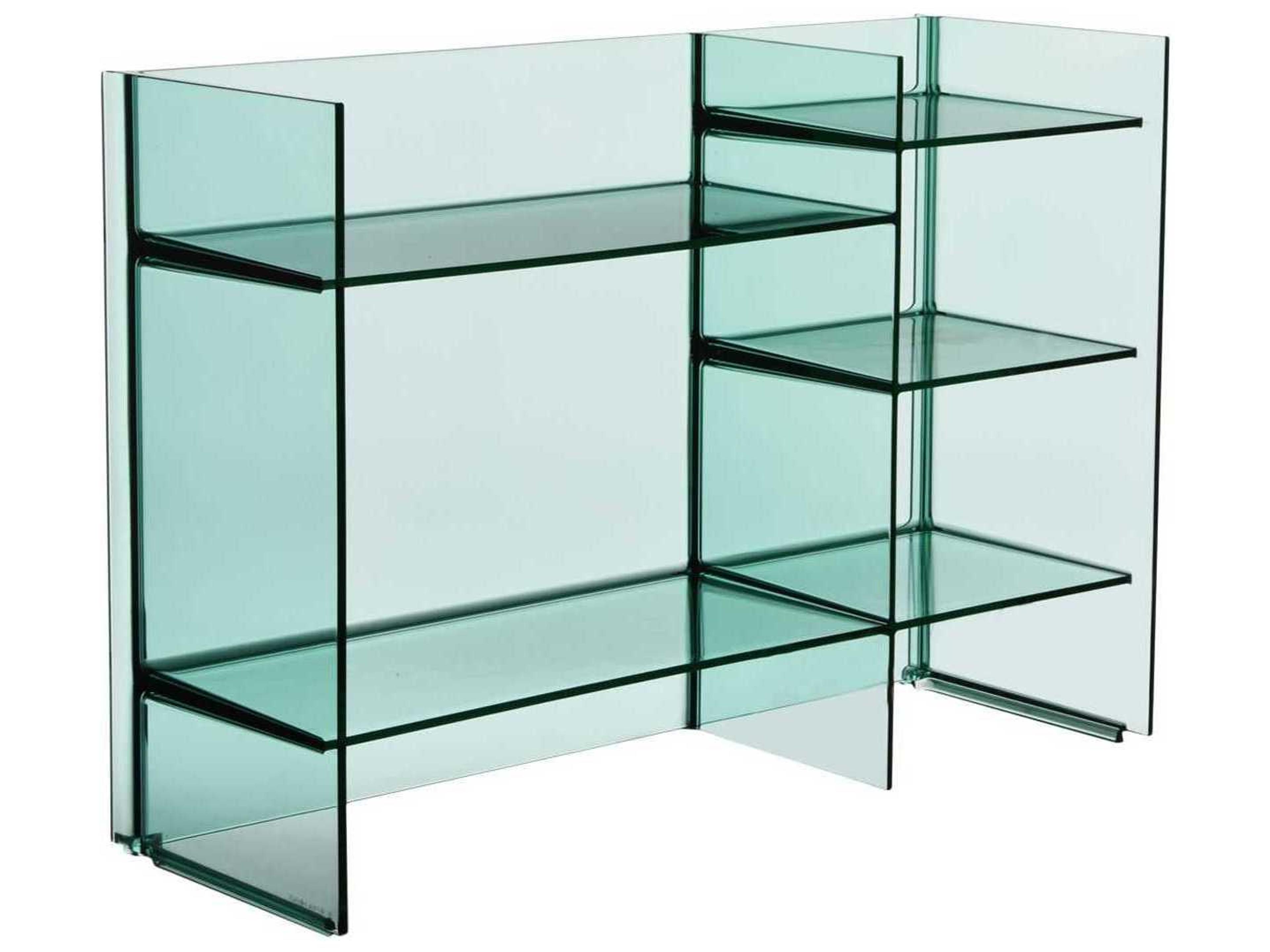 Kartell Sound-rack Aquamarine Green Bookcase