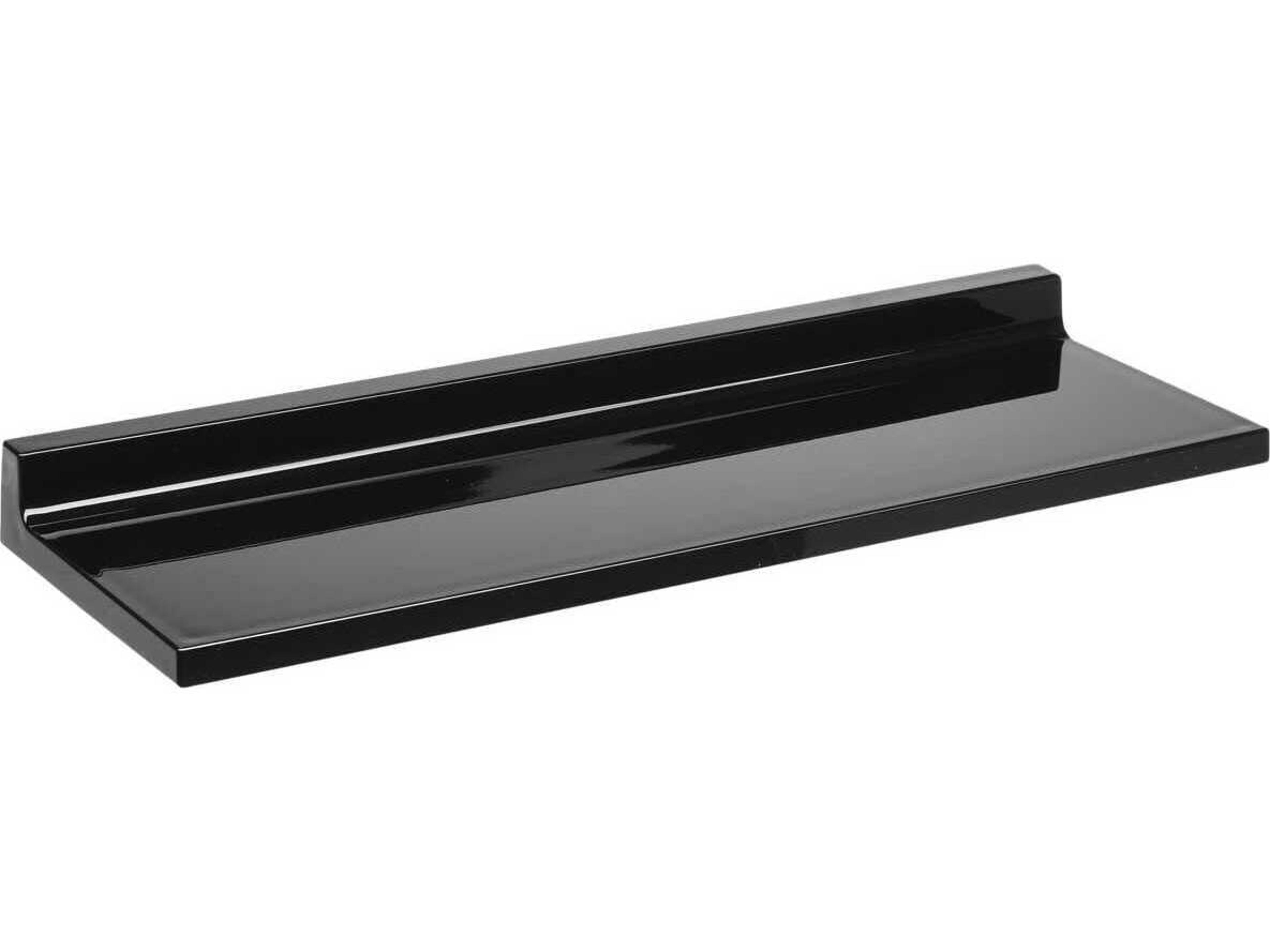 Kartell Shelfish Black Floating Shelf