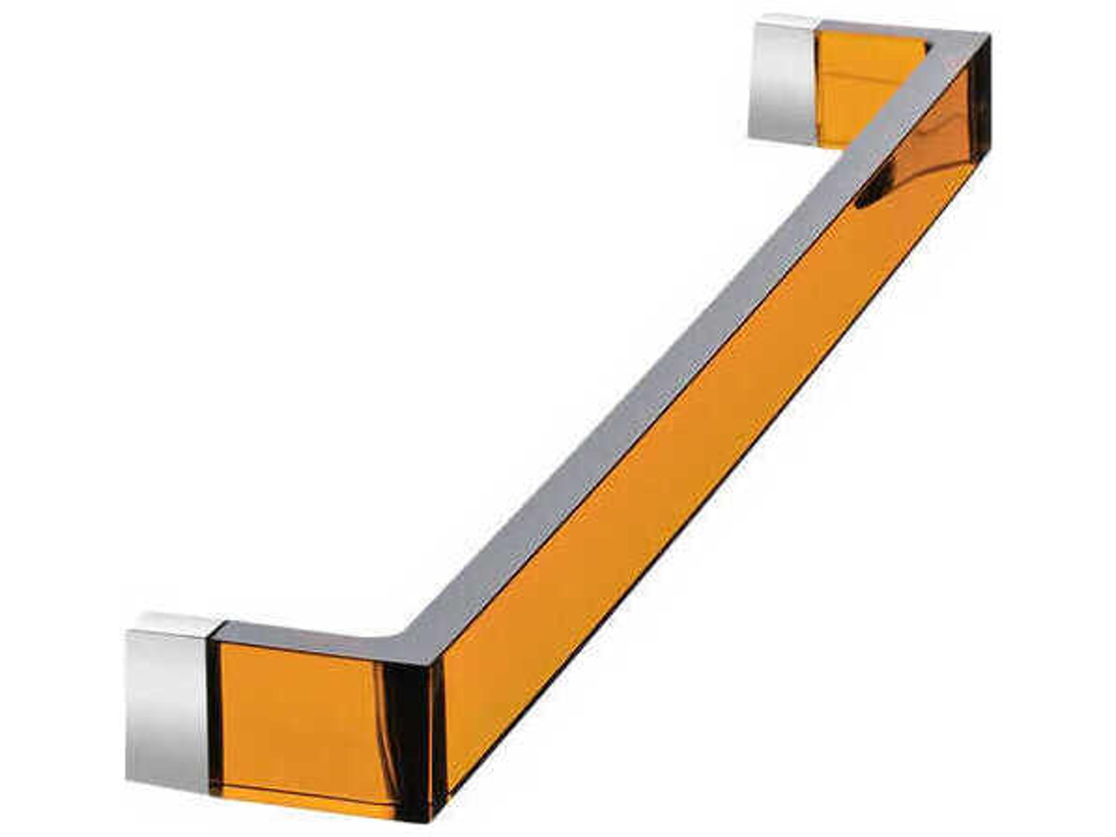 Kartell Rail 25.63" Large Towel Rack in Amber