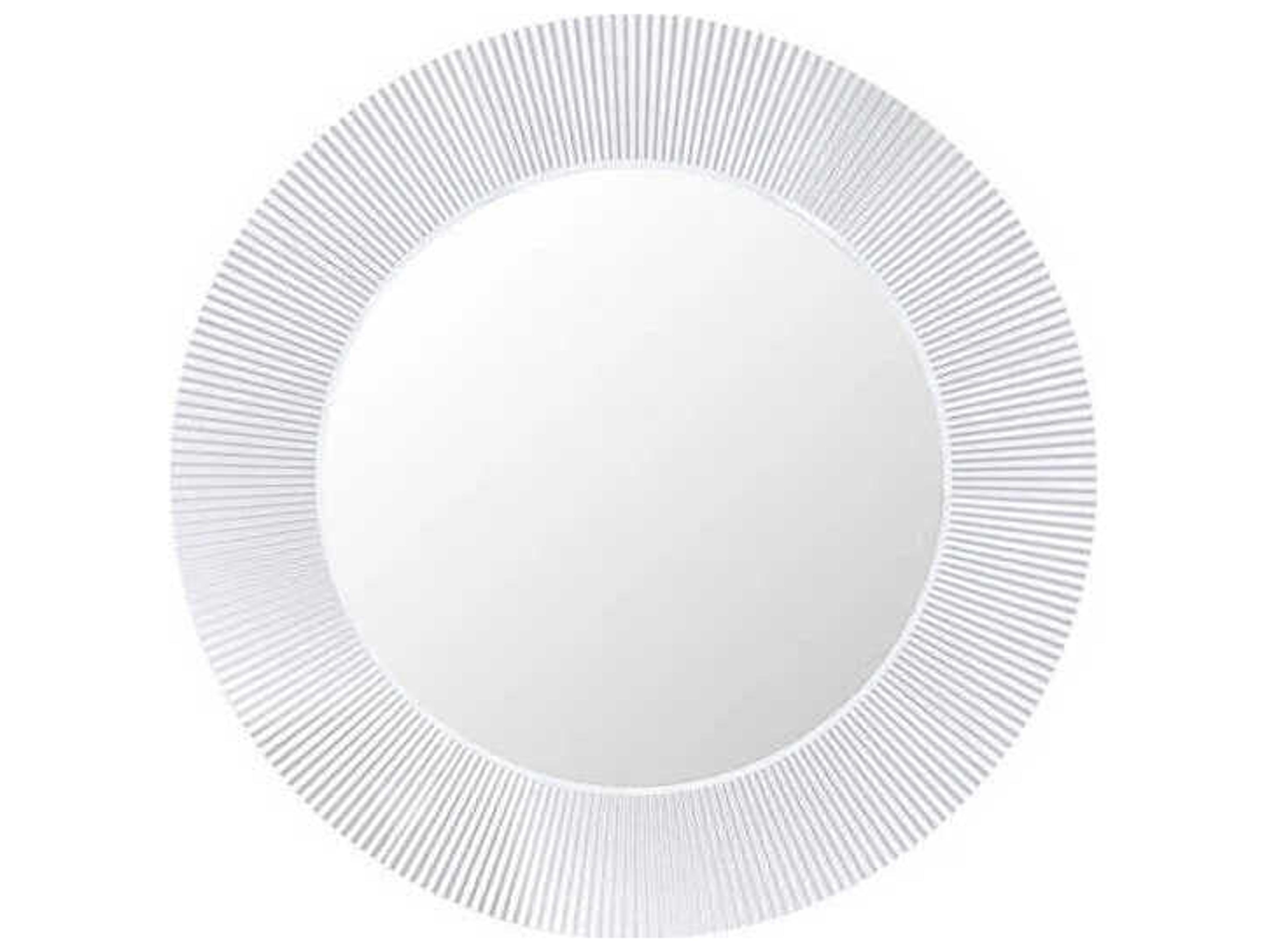 Kartell All Saints Round Mirror in Crystal