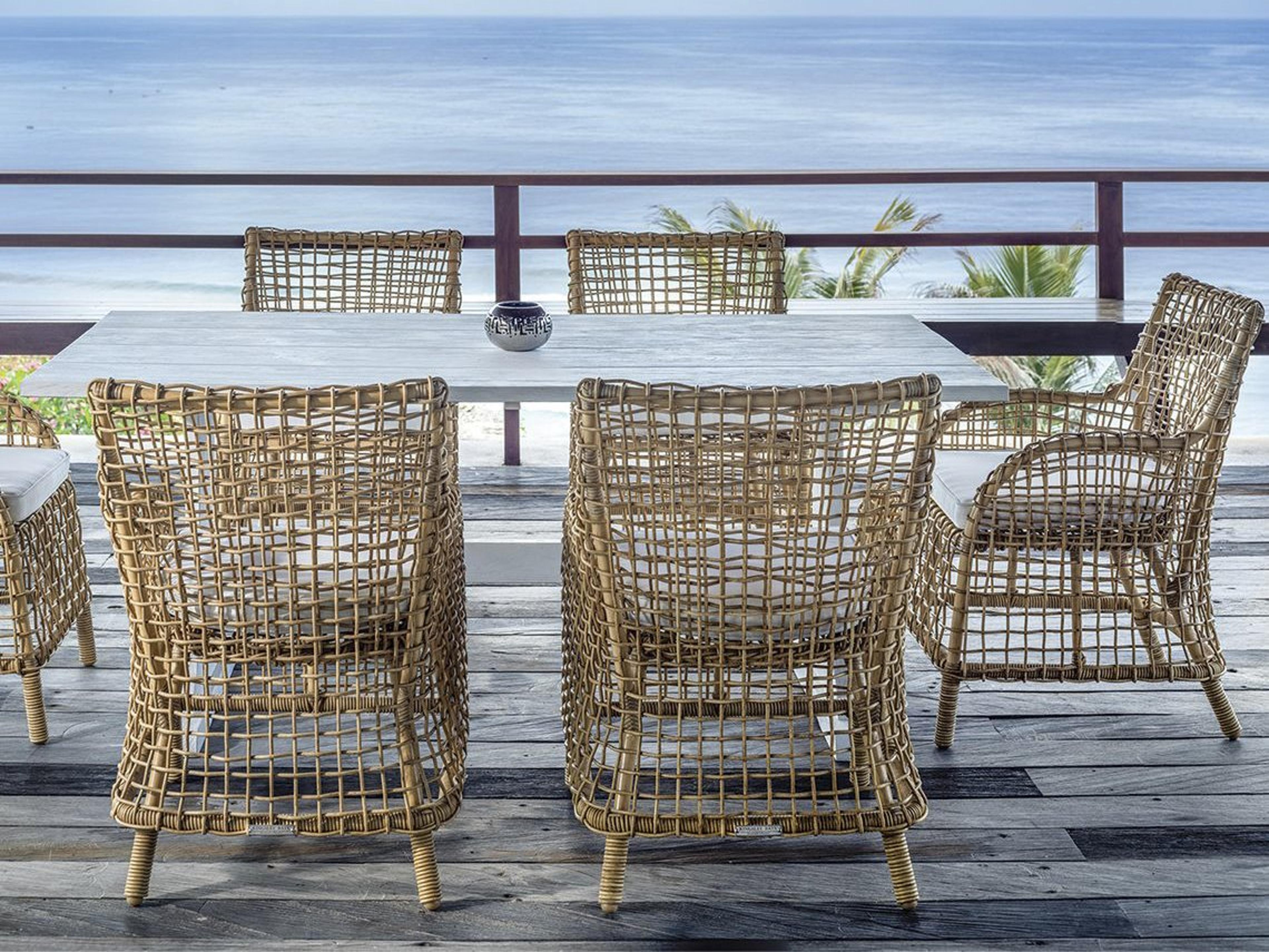 Kingsley Bate Charlotte Special Order Aluminum Dining Set