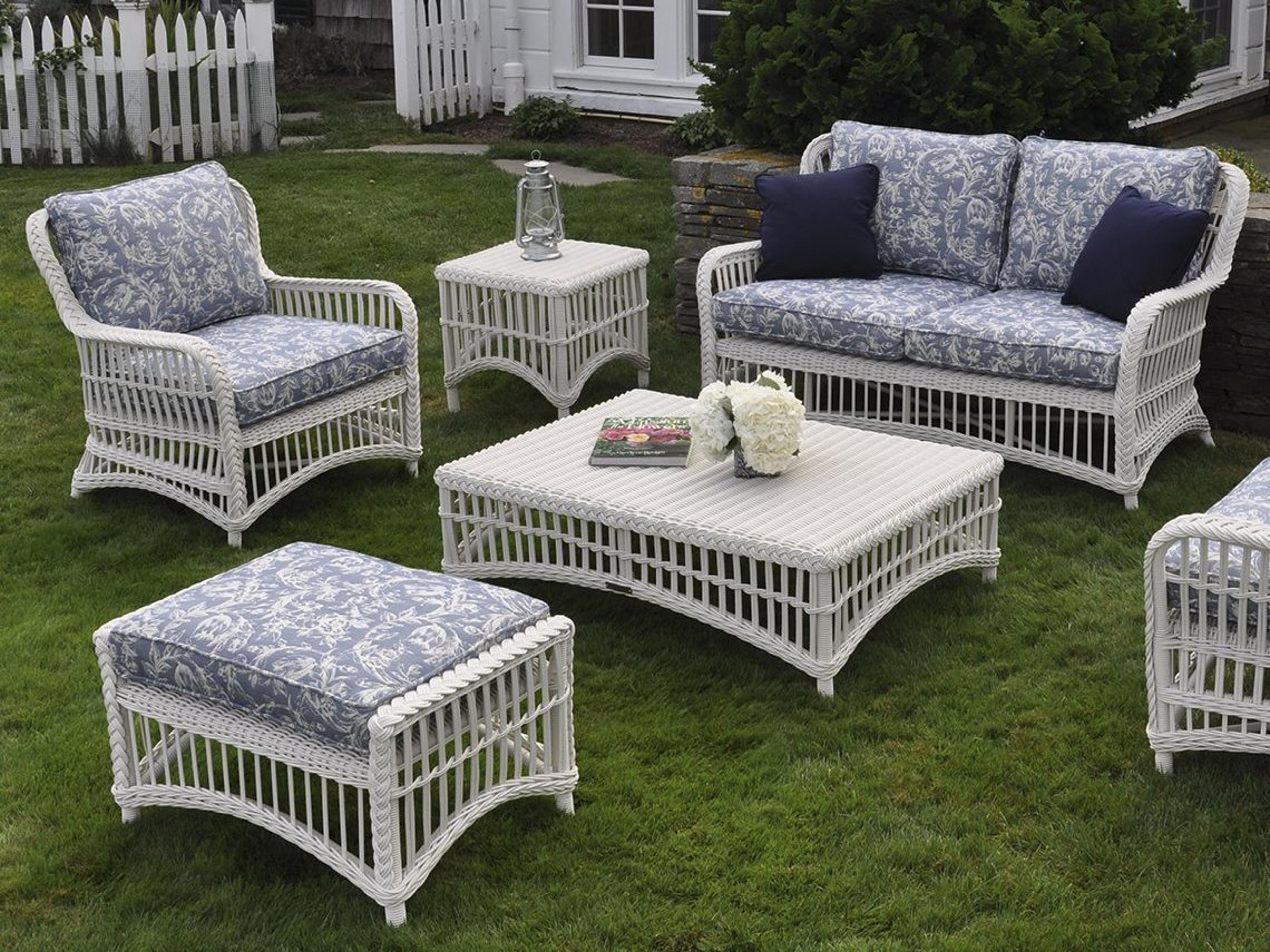 Kingsley Bate Chatham Special Order Wicker Cushion Lounge Set