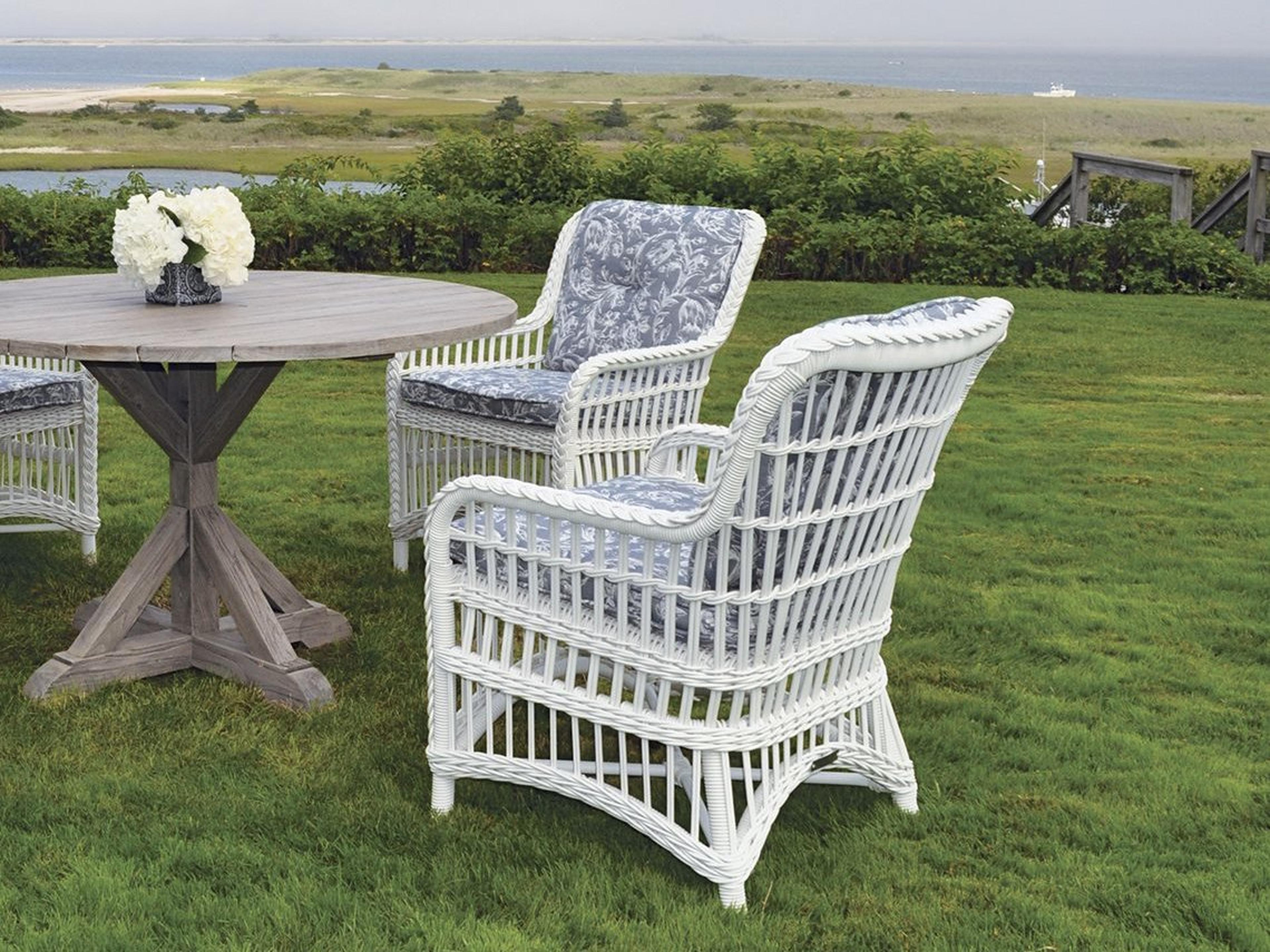 Kingsley Bate Chatham Special Order Wicker Dining Set