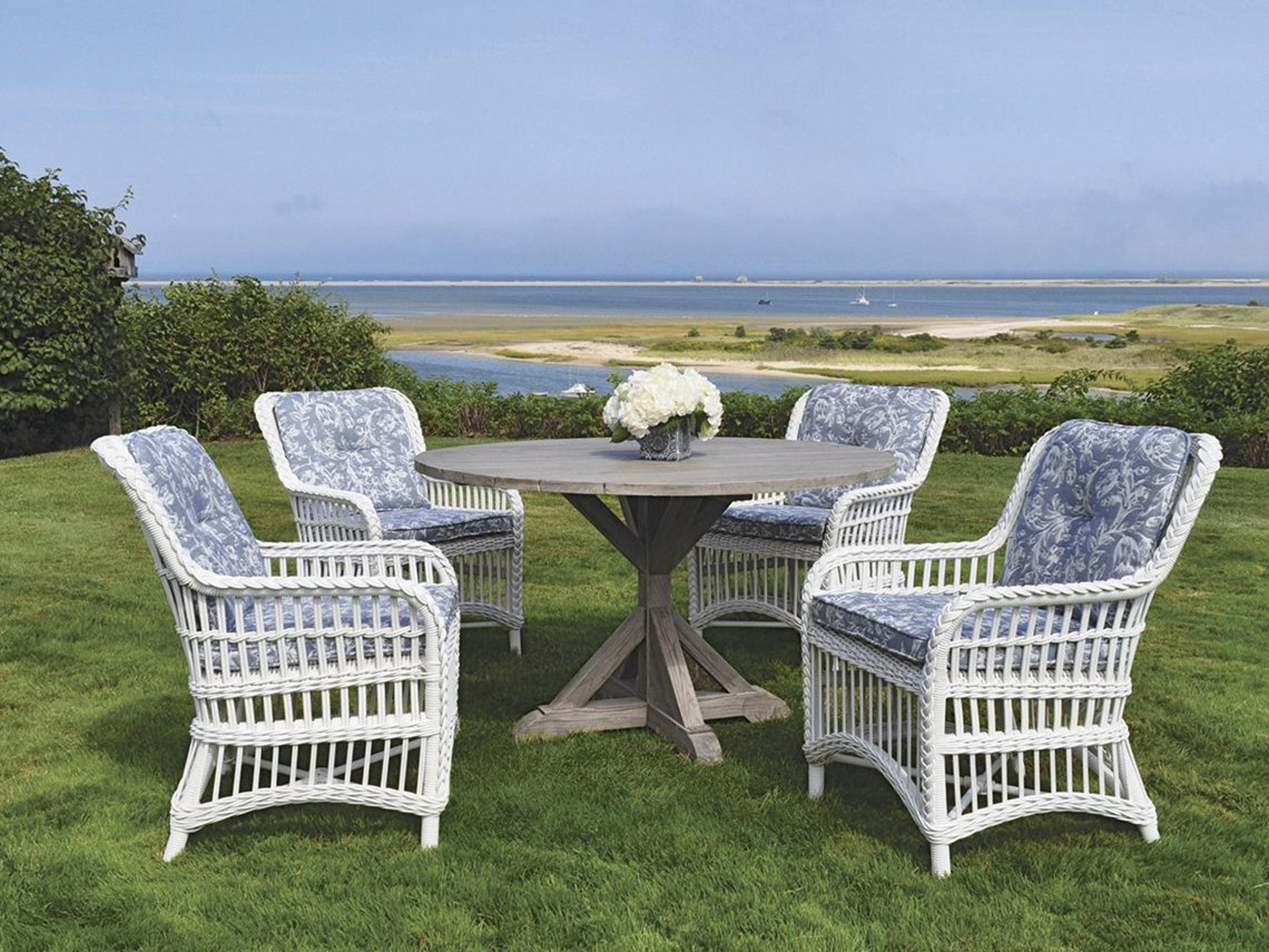 Kingsley Bate Chatham Special Order Wicker Dining Set