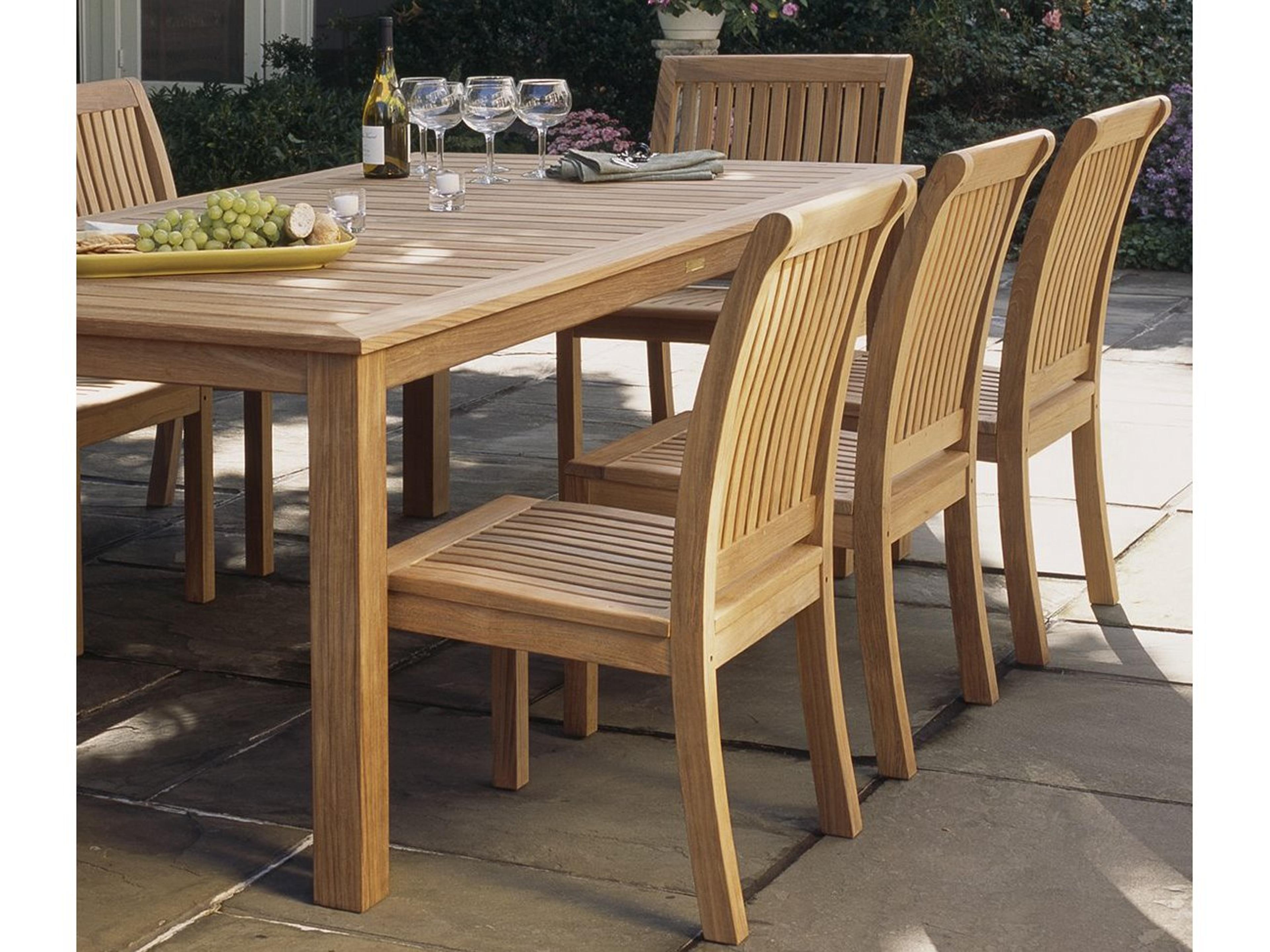 Kingsley Bate Chelsea Teak Dining Set