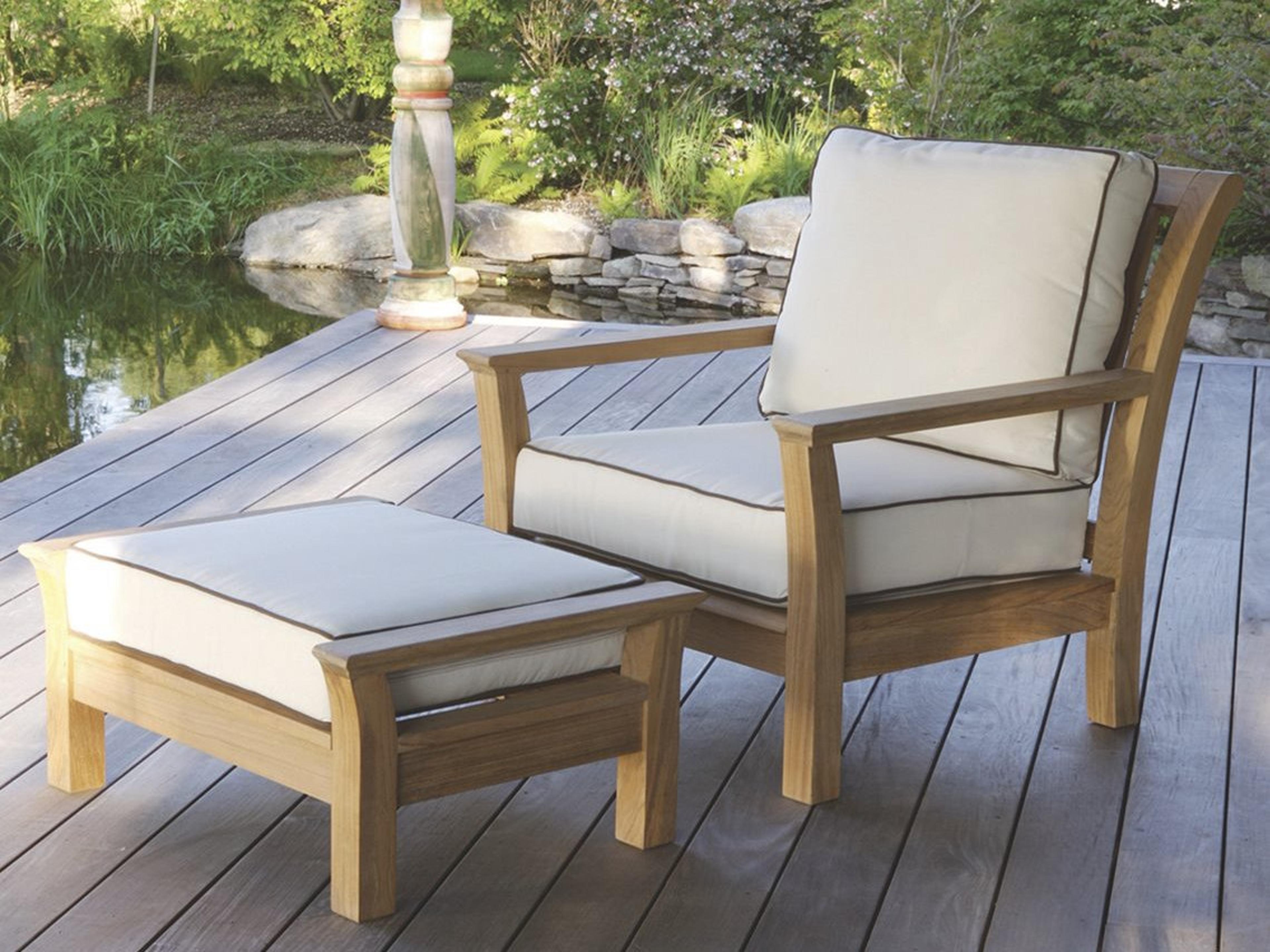 Kingsley Bate Chelsea Teak Cushion Lounge Set