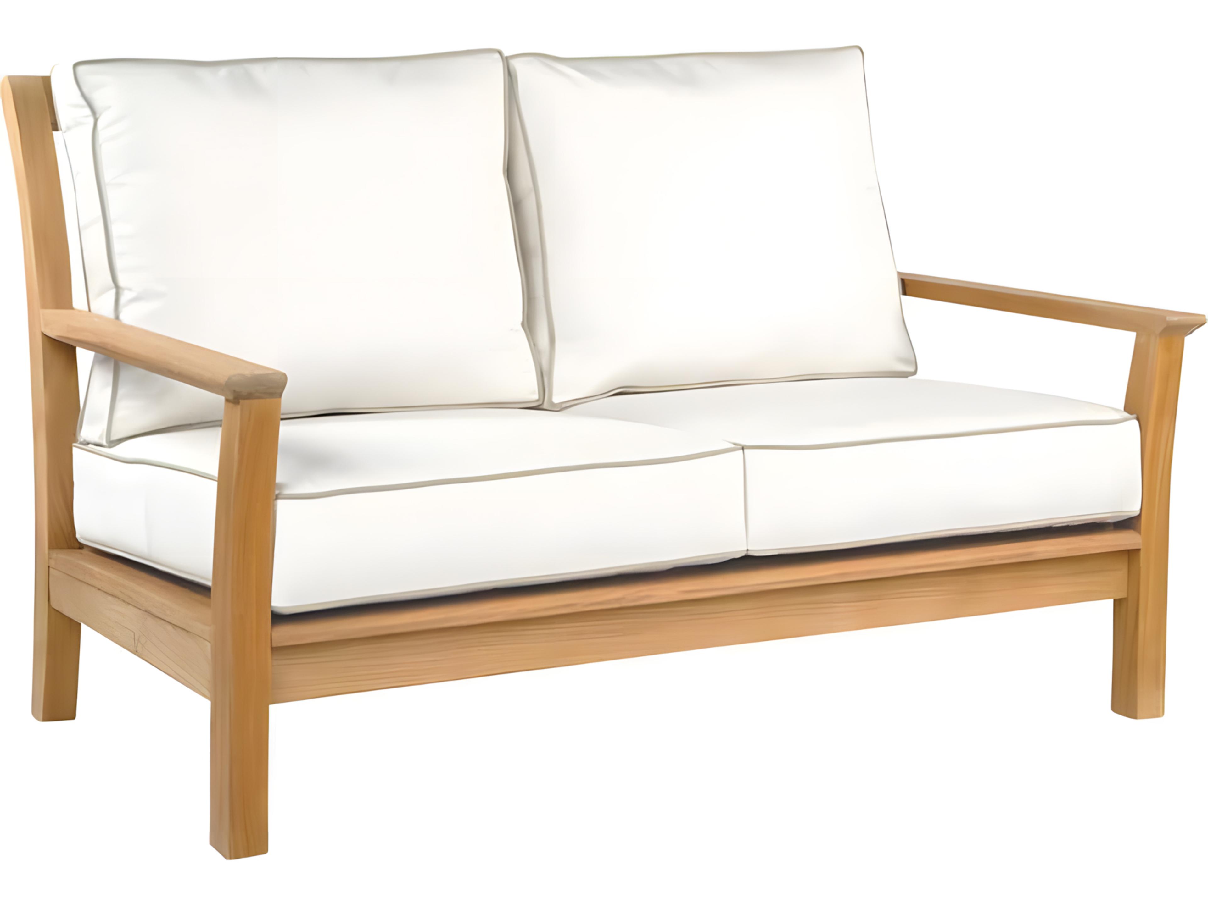 Kingsley Bate Chelsea Teak Cushion Loveseat