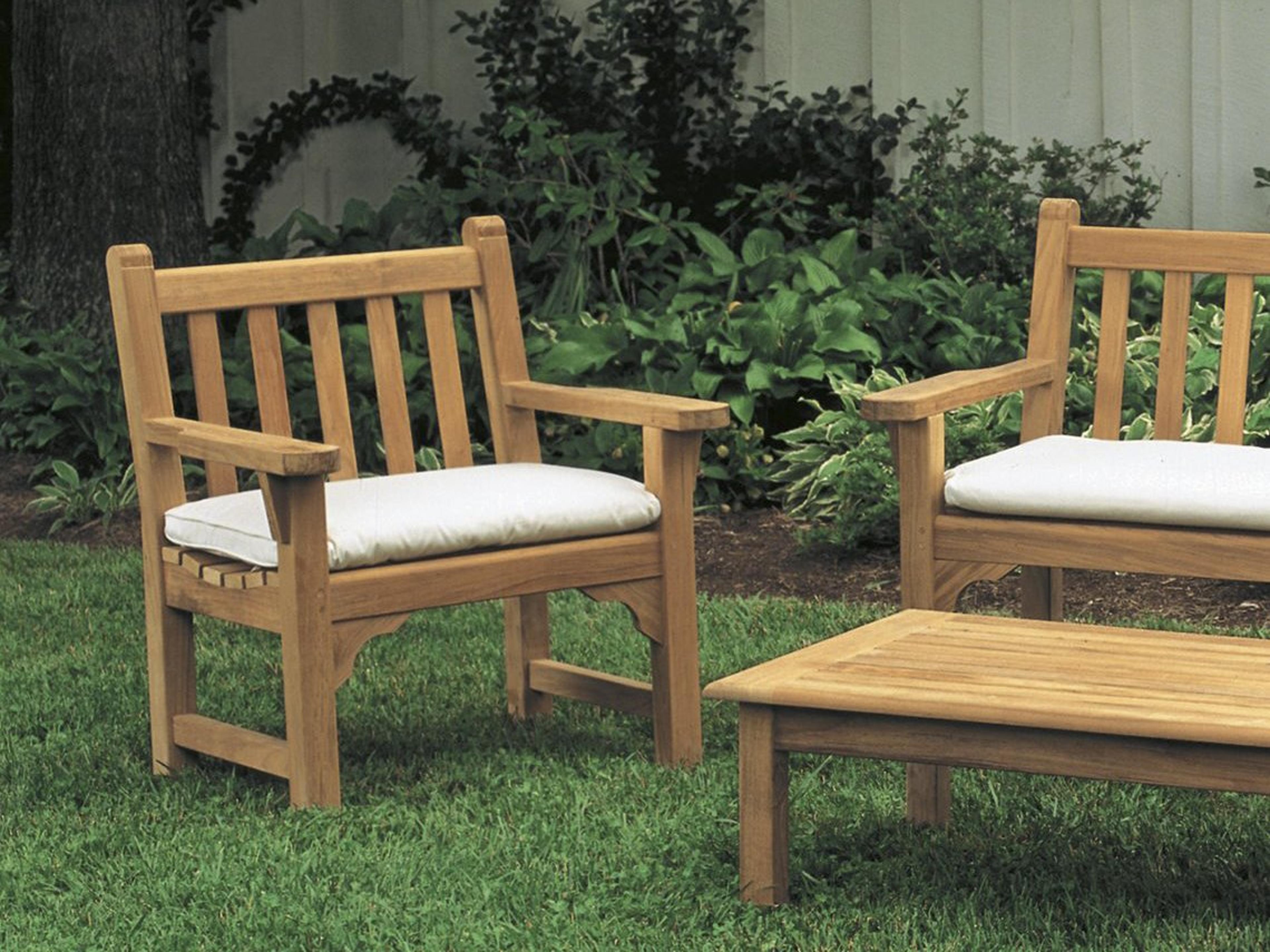 Kingsley Bate Dunbarton Teak Cushion Lounge Set