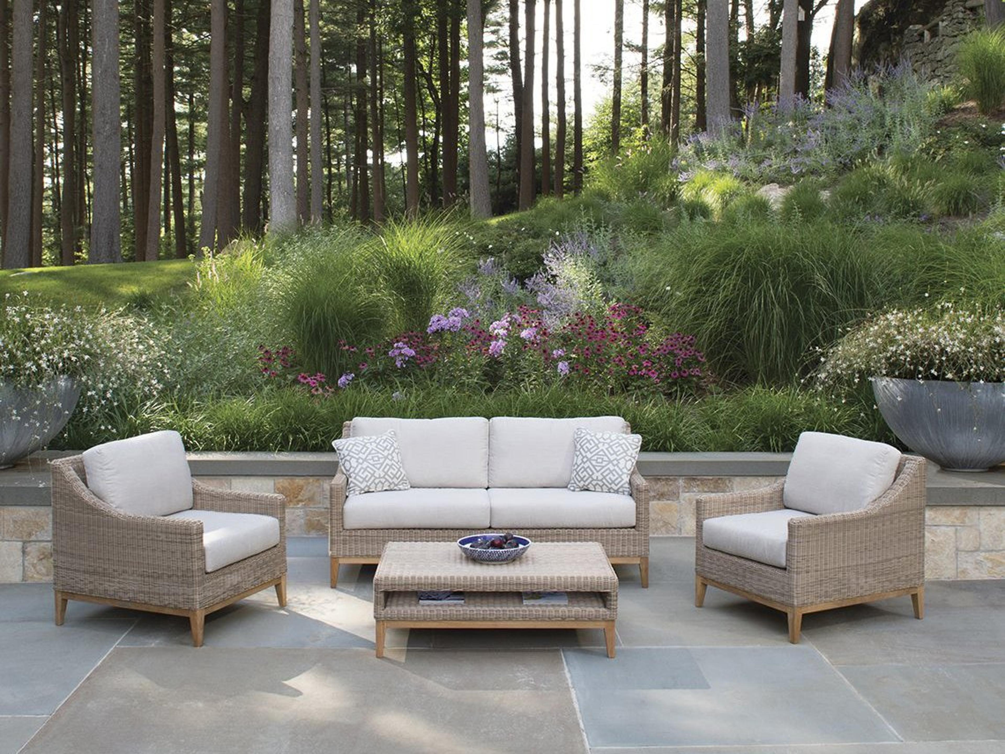 Kingsley Bate Frances Teak Cushion Lounge Set