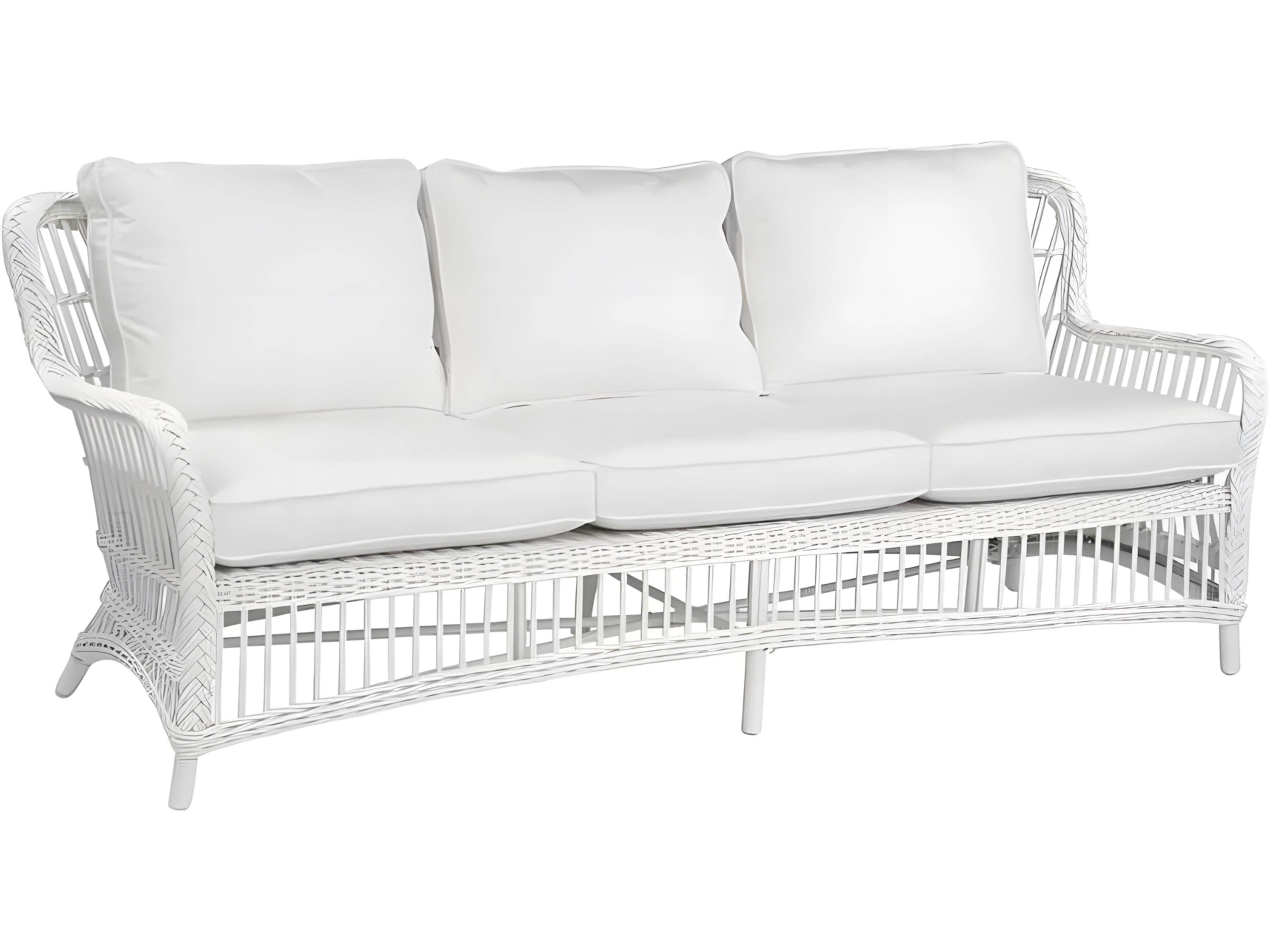 Kingsley Bate Chatham Wicker Cushion Sofa