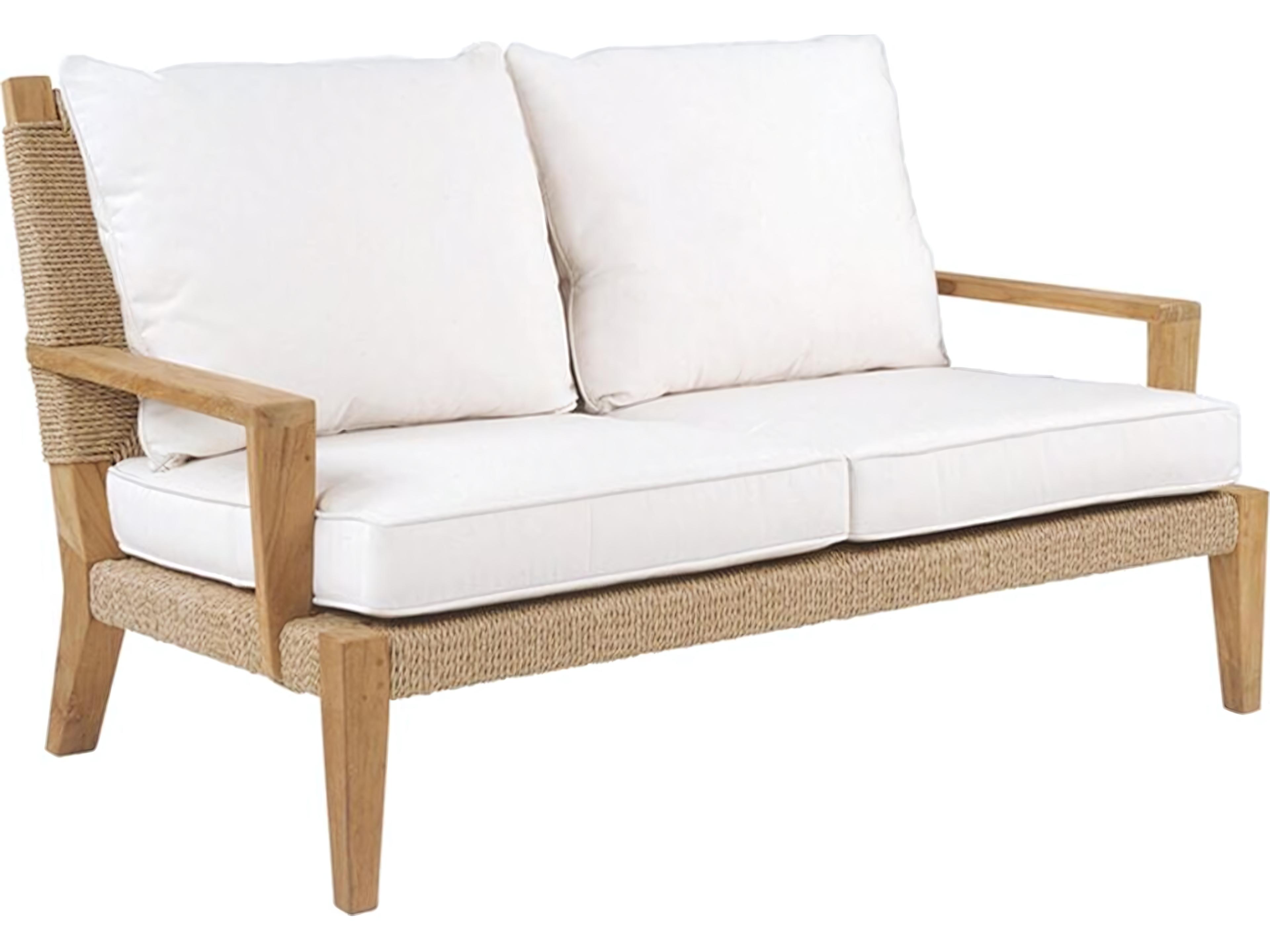 Kingsley Bate Special Order Hadley Teak Cushion Loveseat