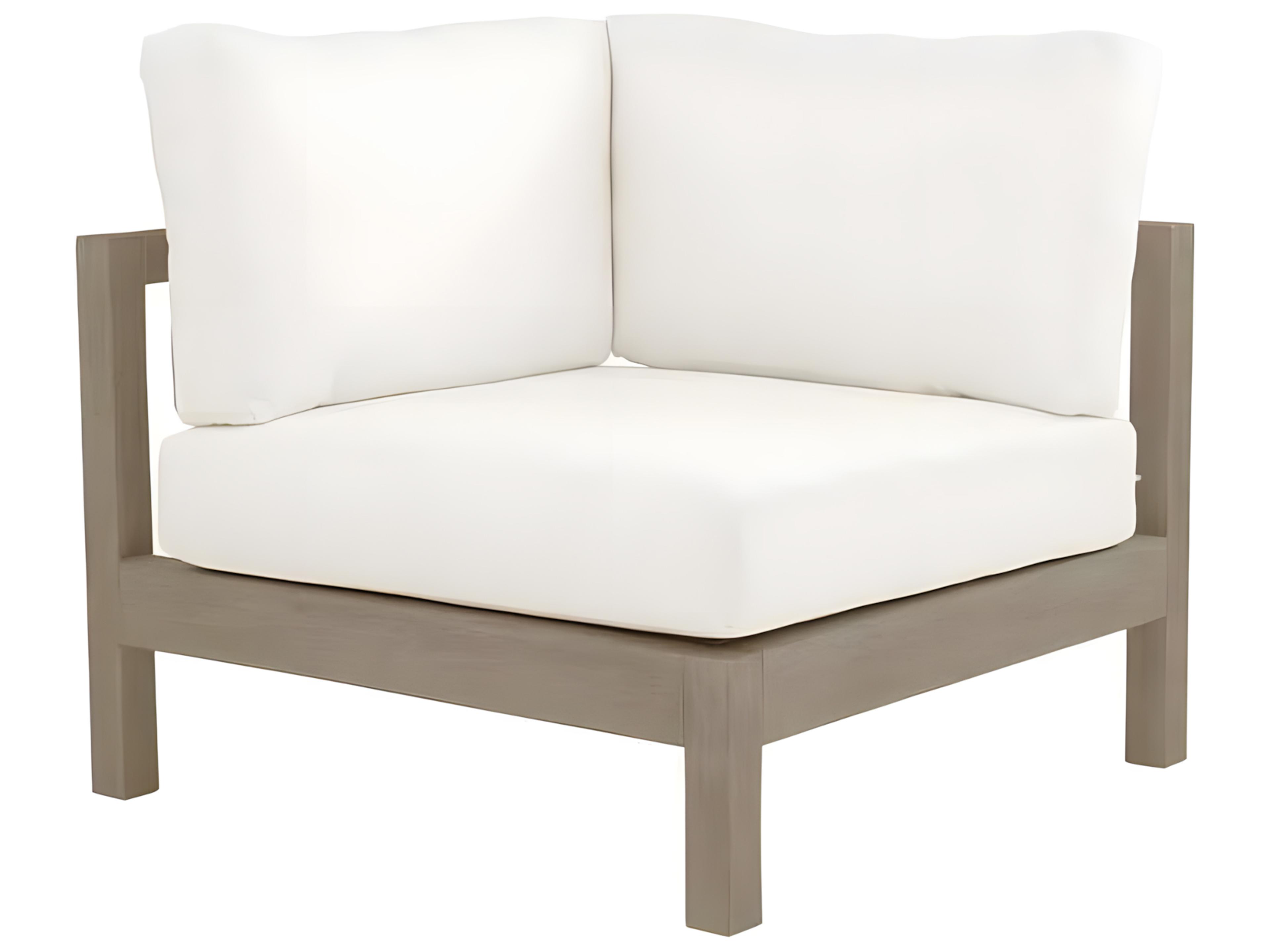 Kingsley Bate Special Order Montauk Teak Cushion Corner Lounge Chair