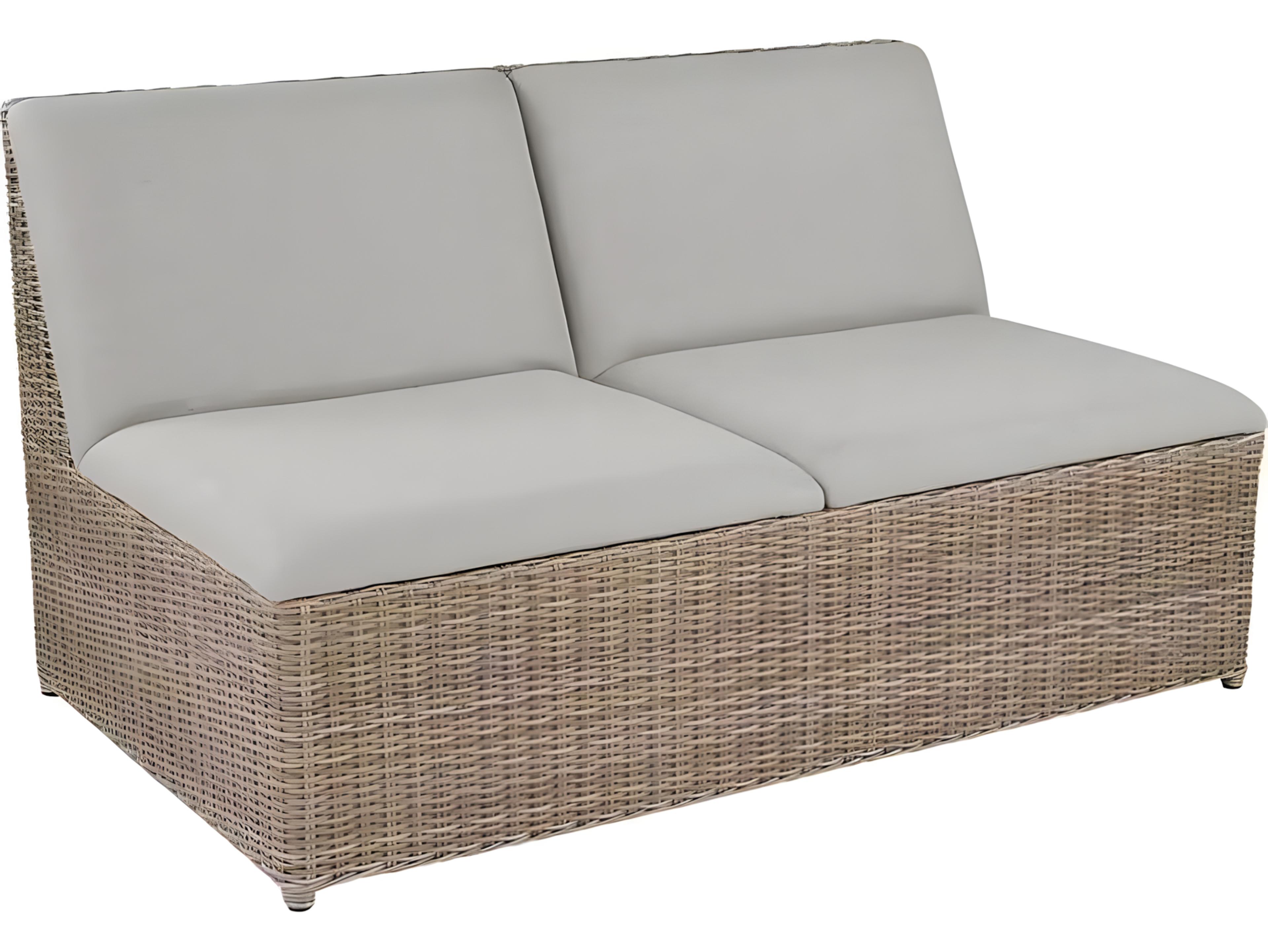 Kingsley Bate Milano Wicker Cushion Modular Loveseat