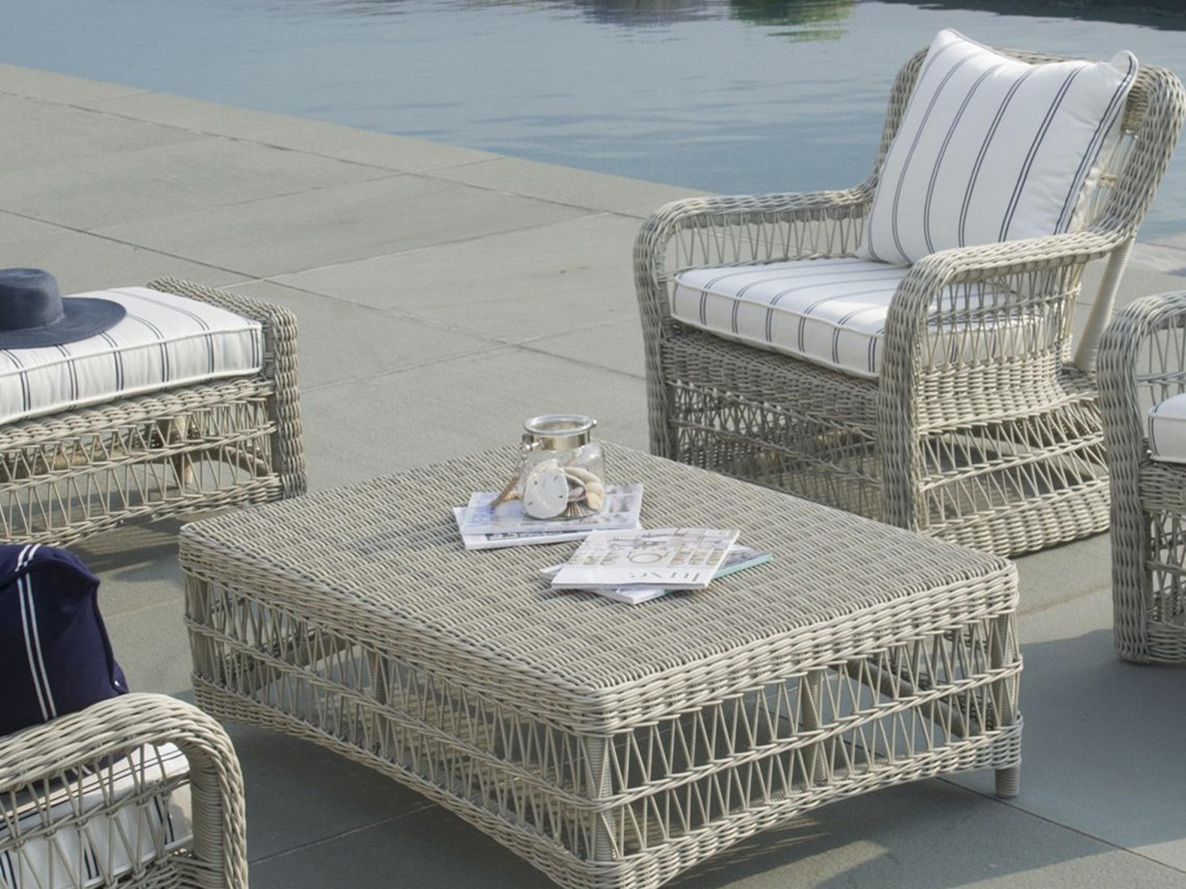 Kingsley Bate Southampton Wicker Cushion Lounge Set